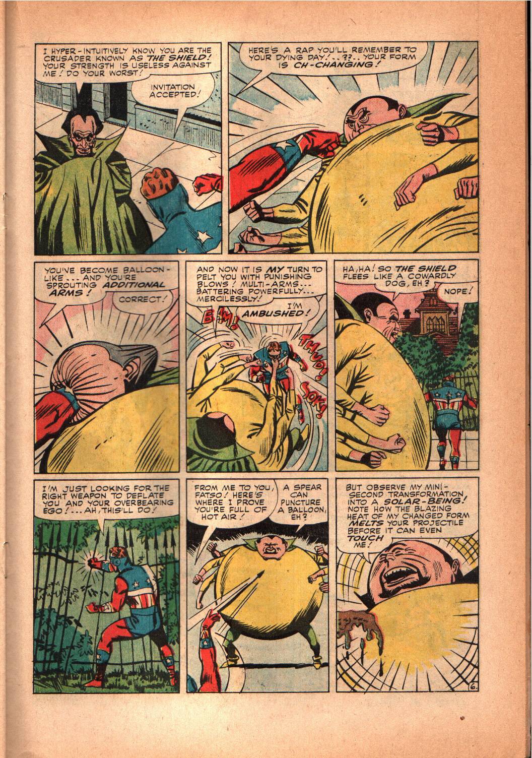 Read online Fly Man comic -  Issue #34 - 21