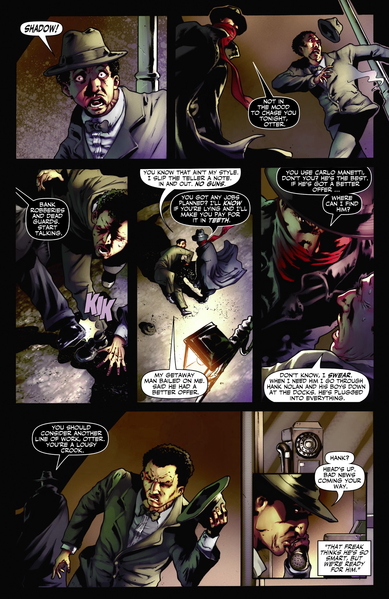 Read online The Shadow (2012) comic -  Issue # TPB 2 - 129