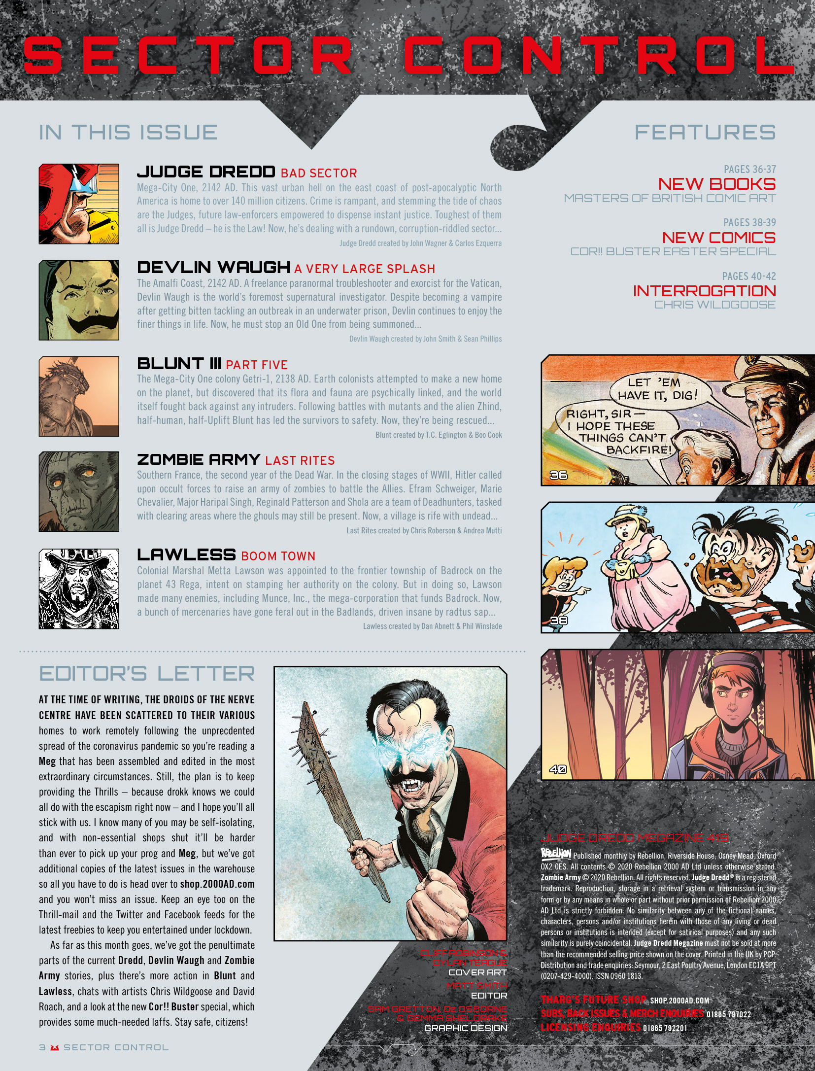 Read online Judge Dredd Megazine (Vol. 5) comic -  Issue #419 - 3