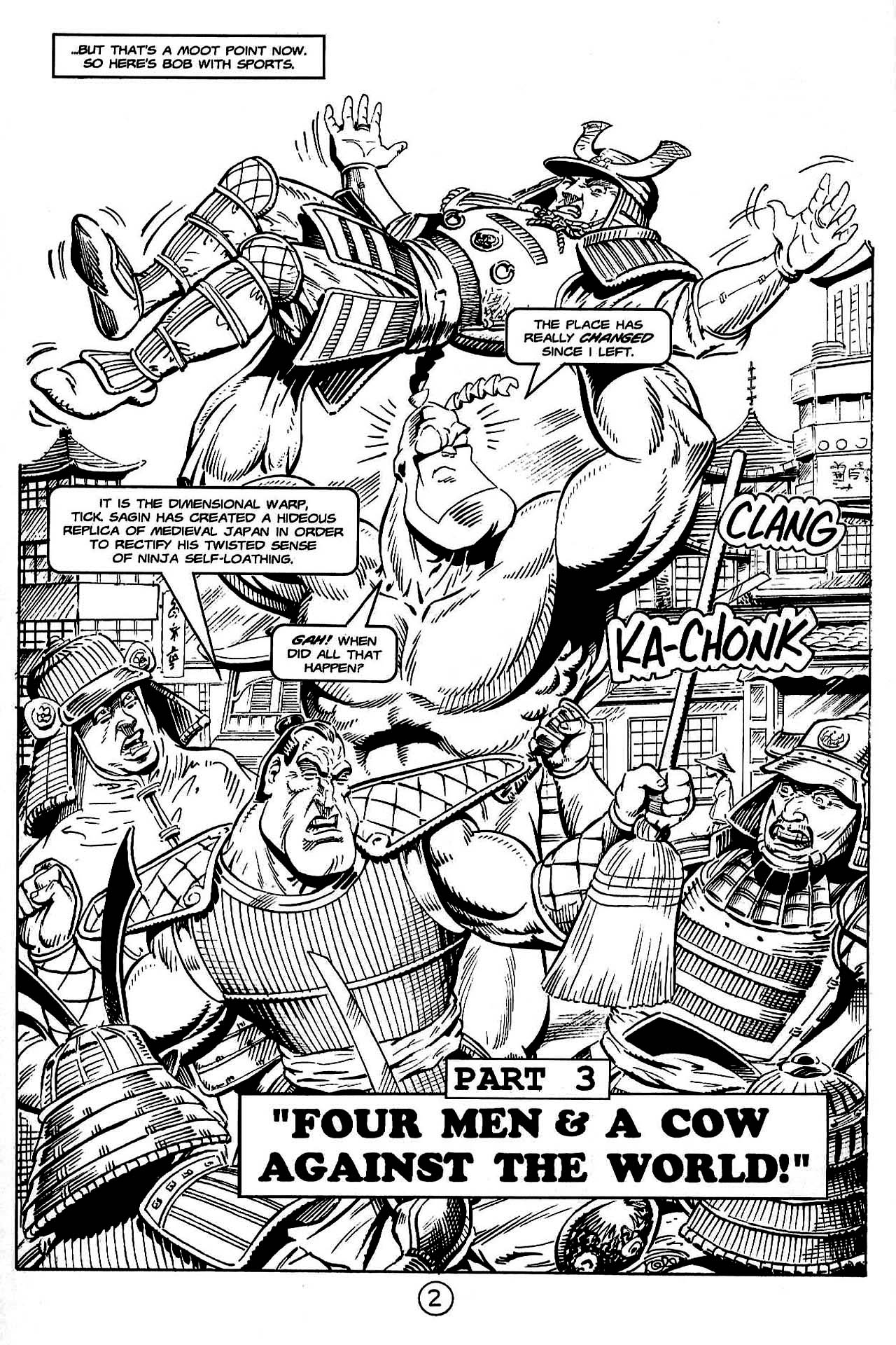 Read online Paul the Samurai (1992) comic -  Issue #10 - 4