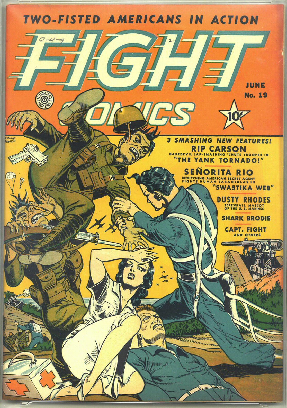 Read online Fight Comics comic -  Issue #19 - 1