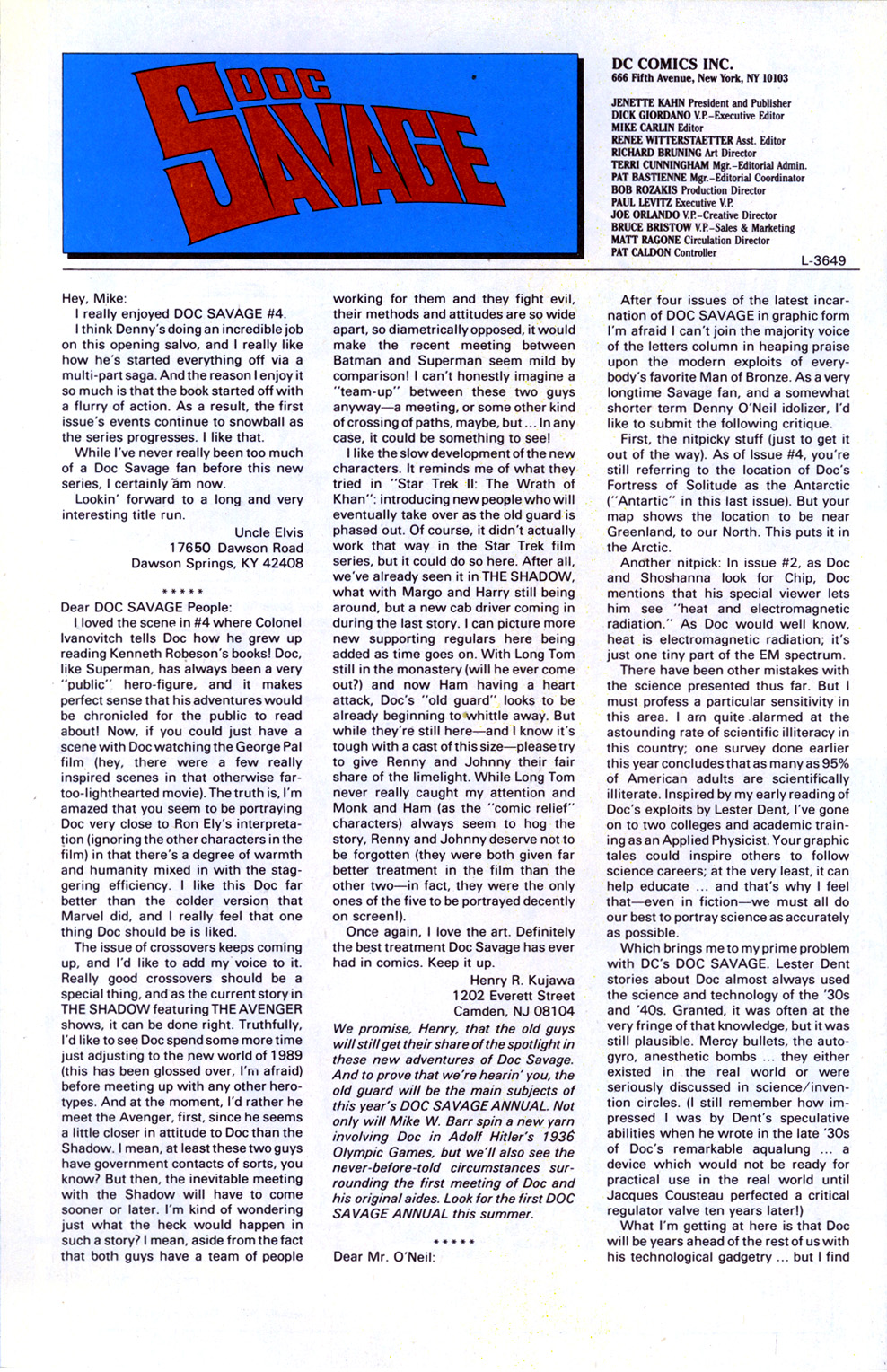 Read online Doc Savage (1988) comic -  Issue #8 - 30