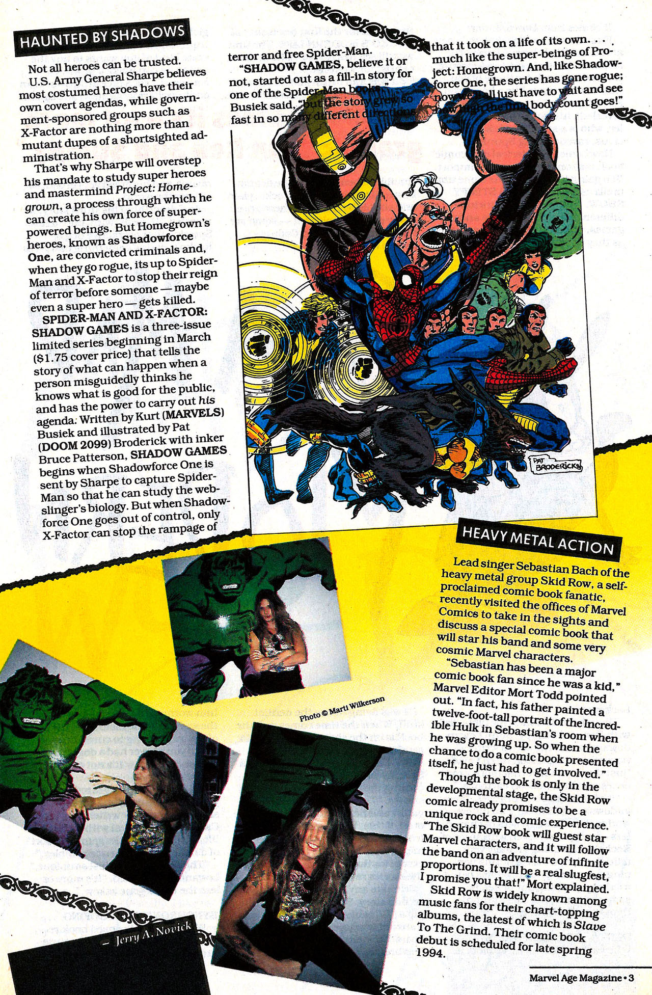 Read online Marvel Age comic -  Issue #135 - 5