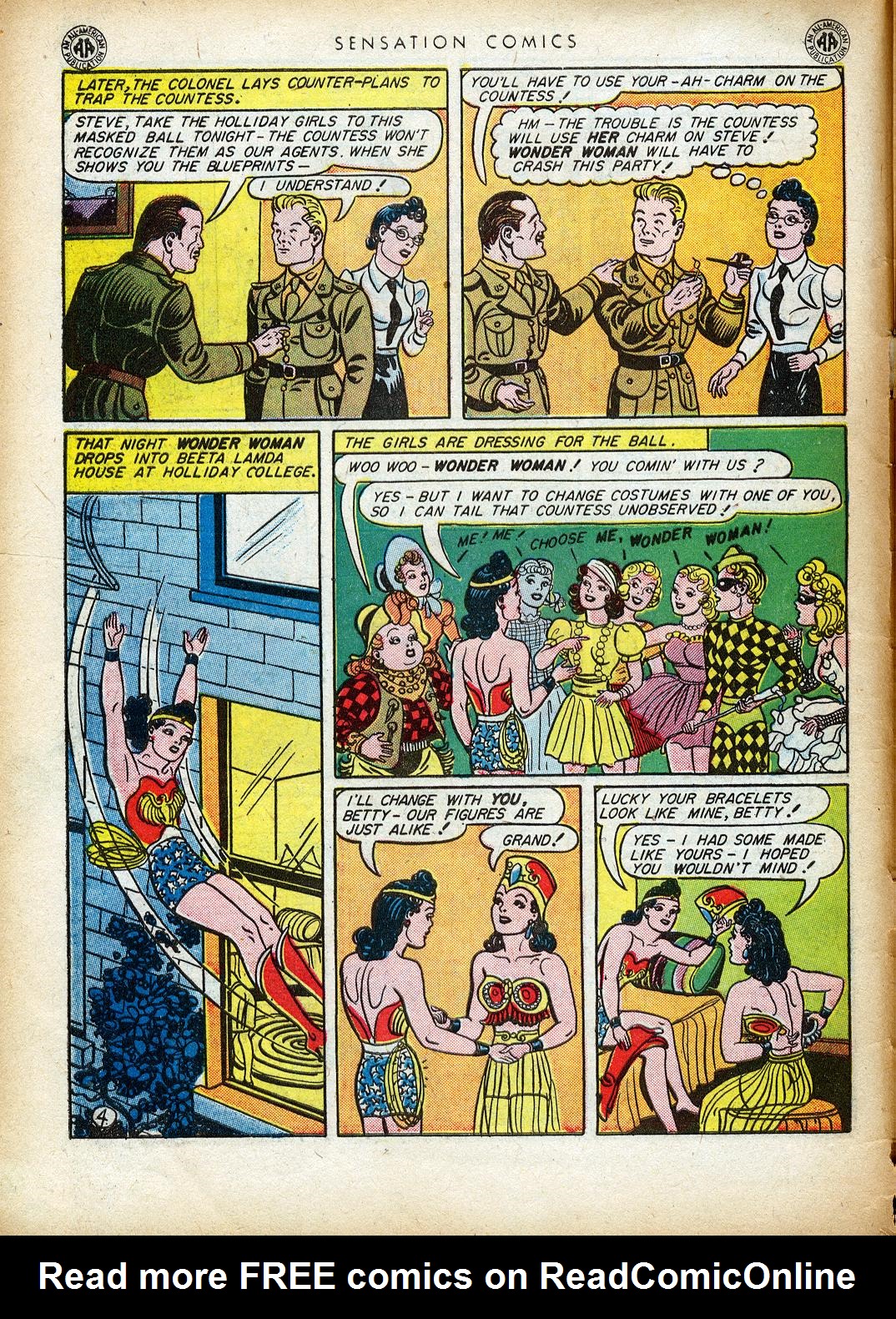 Read online Sensation (Mystery) Comics comic -  Issue #40 - 6