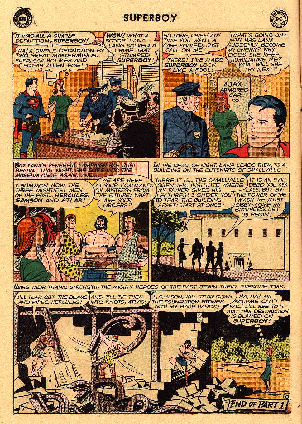 Read online Superboy (1949) comic -  Issue #110 - 9