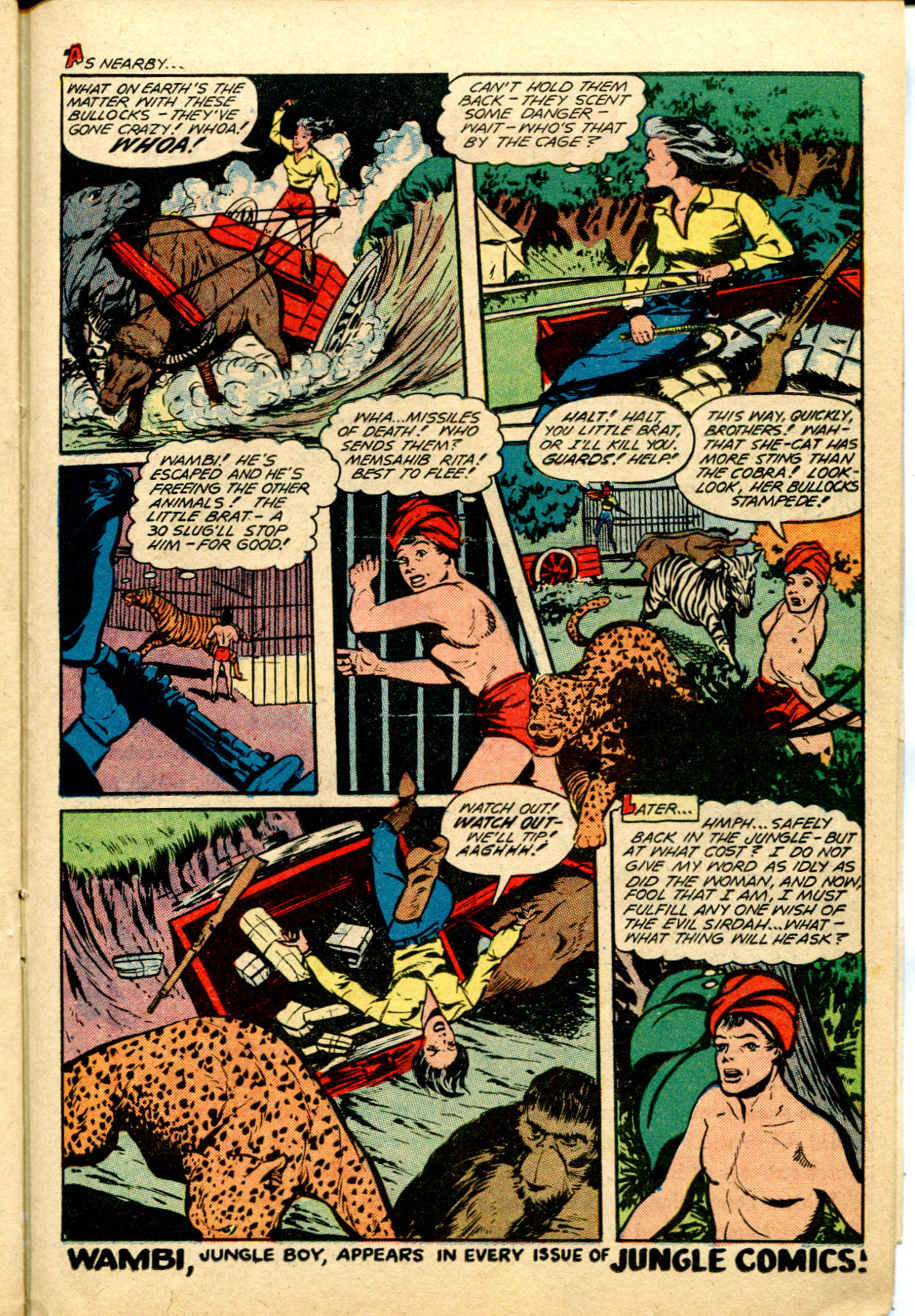 Read online Jungle Comics comic -  Issue #95 - 34