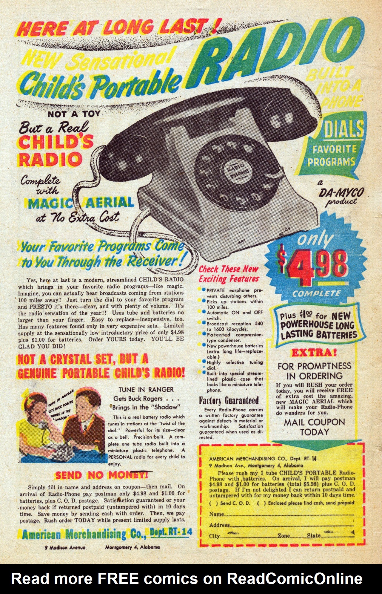 Read online Justice Comics (1948) comic -  Issue #10 - 34