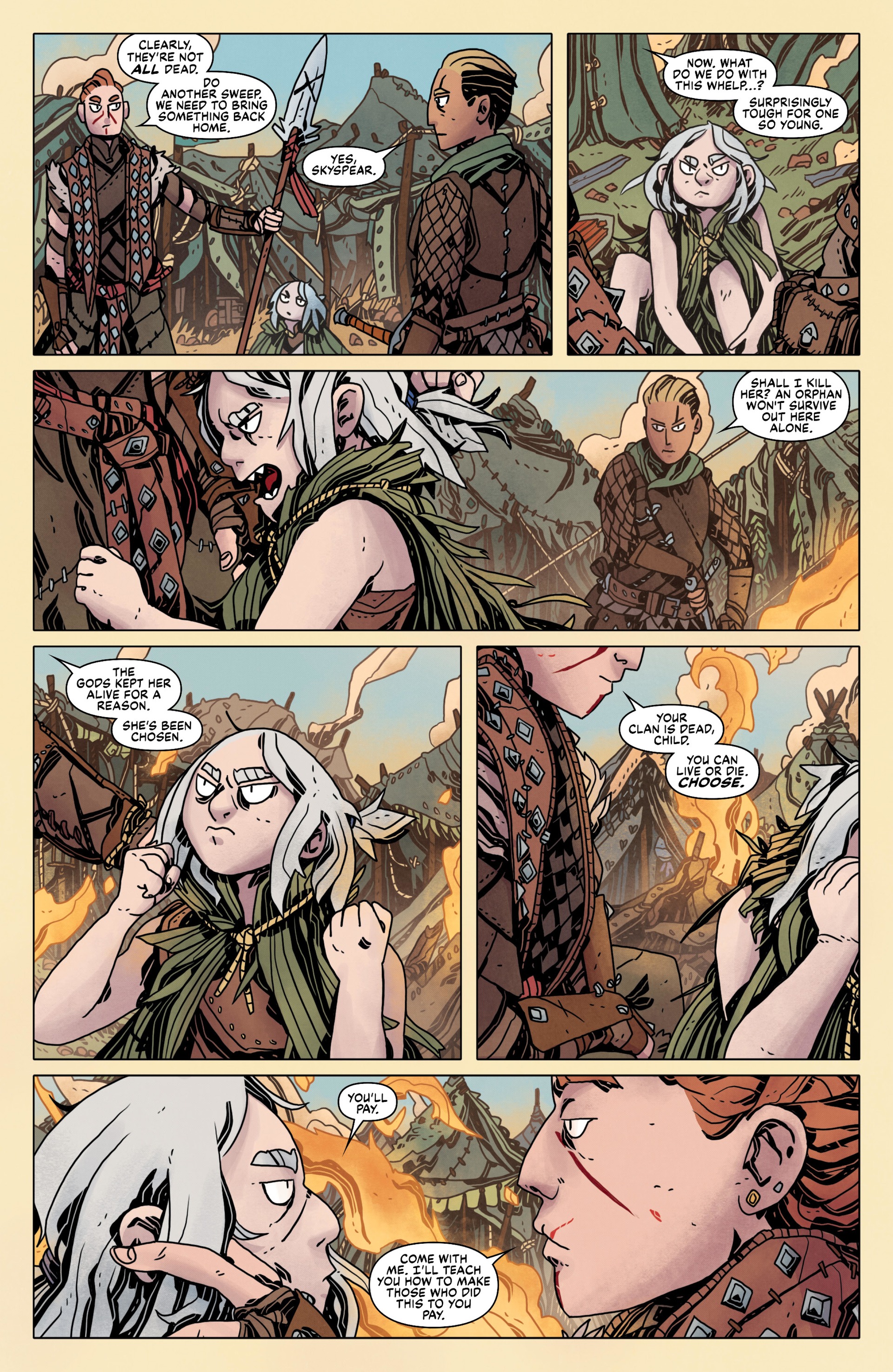 Read online Critical Role: The Mighty Nein Origins - Yasha Nydoorin comic -  Issue # Full - 11