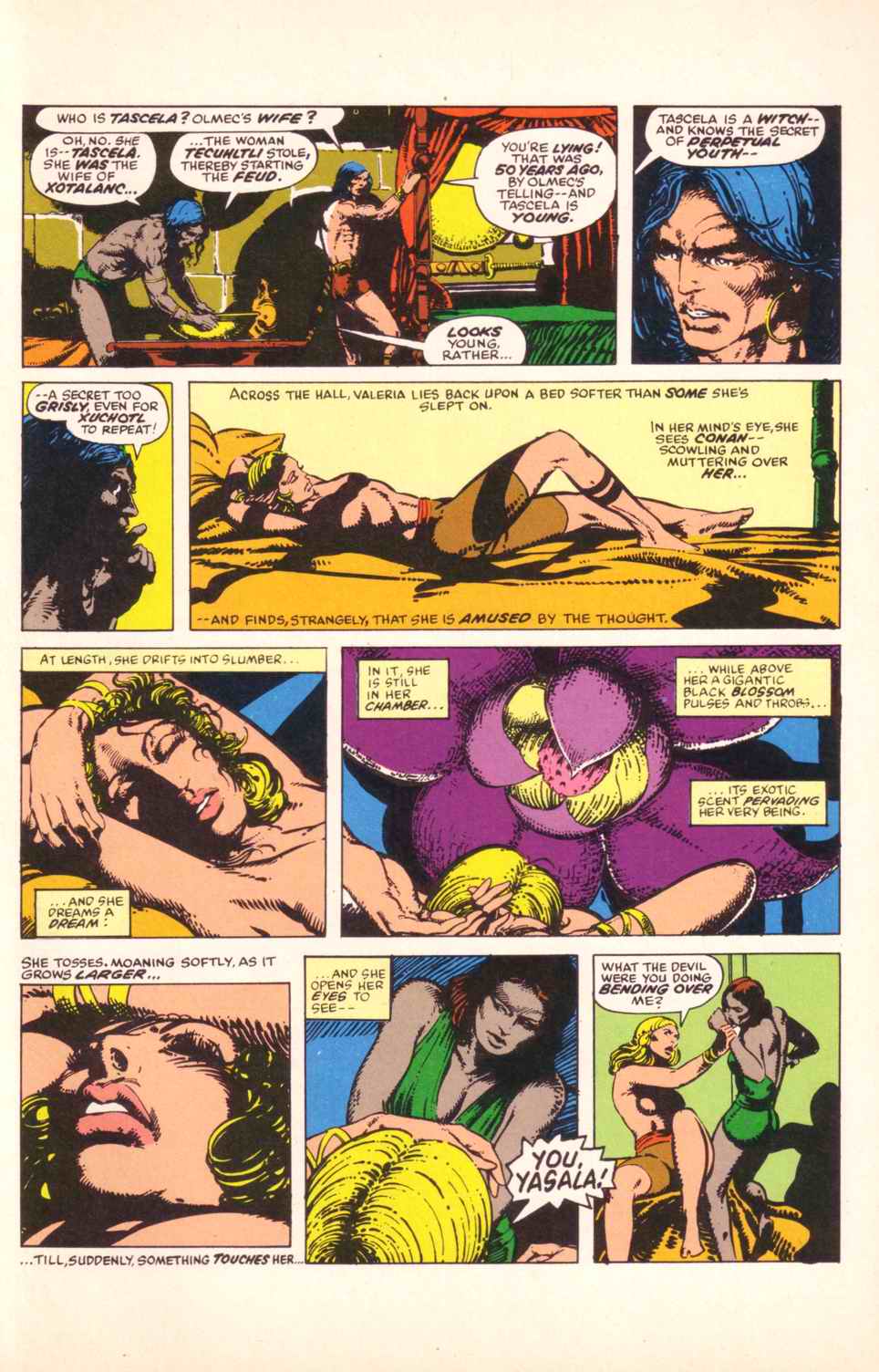 Read online Robert E. Howard's Conan the Barbarian comic -  Issue # Full - 35