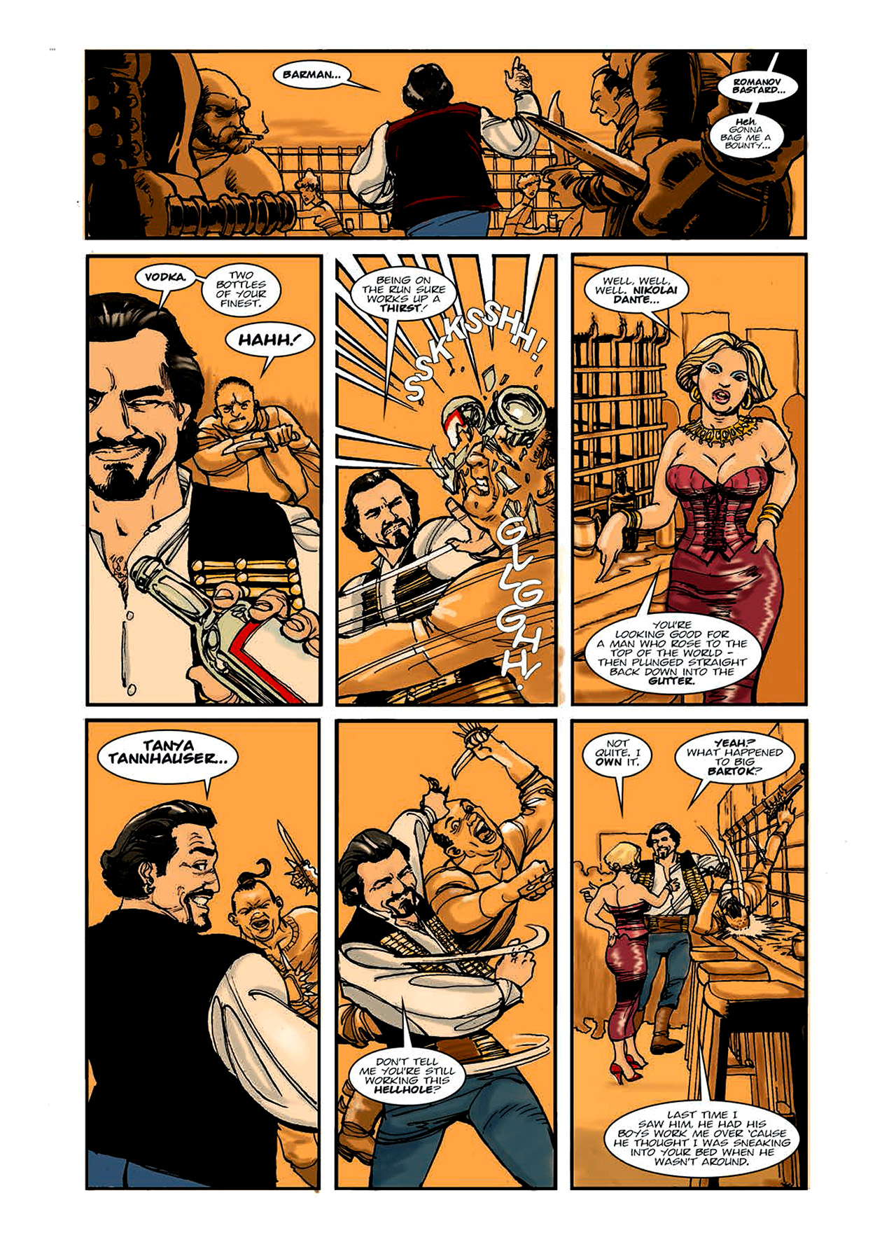 Read online Nikolai Dante comic -  Issue # TPB 6 - 11