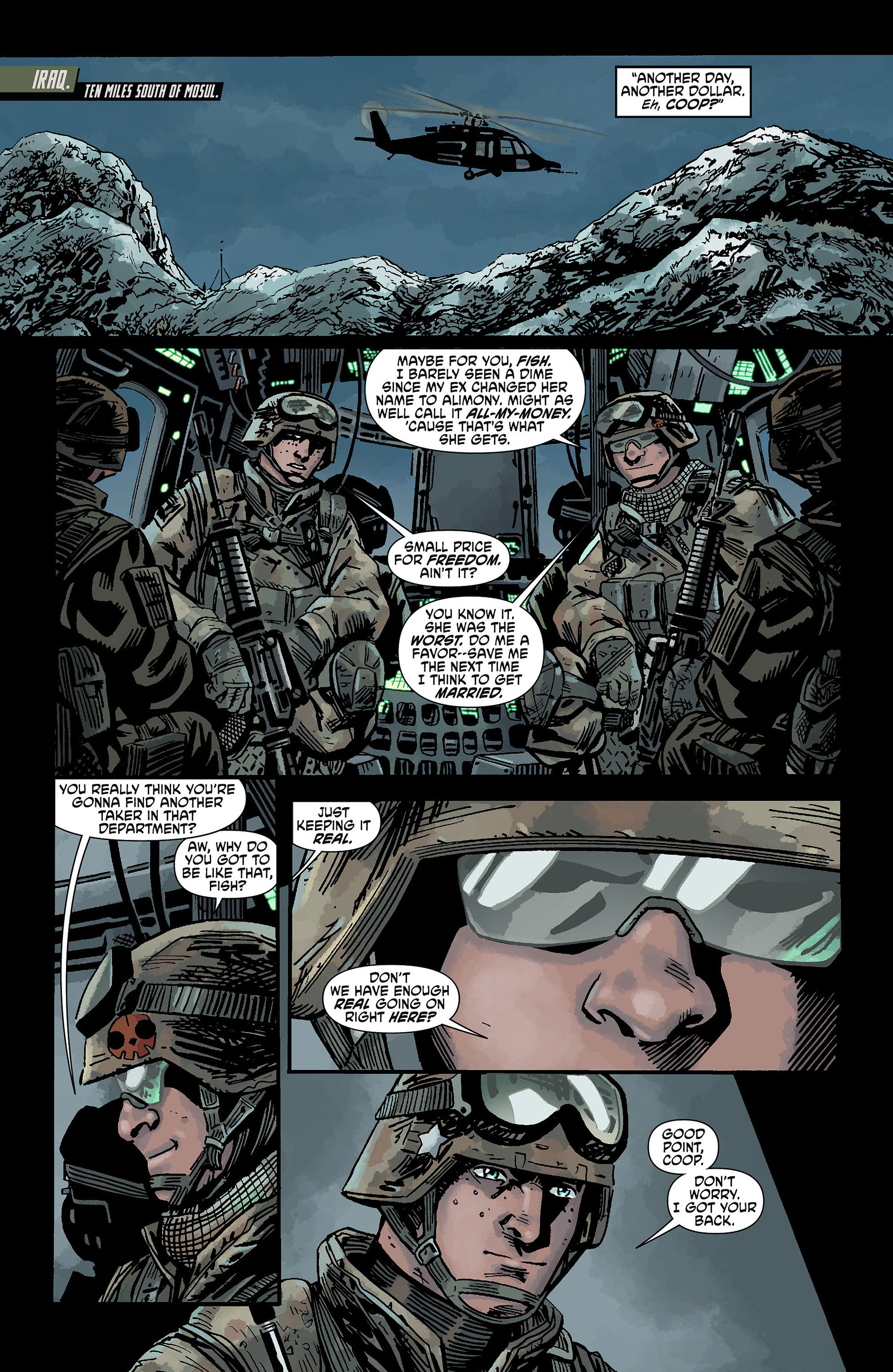 Read online Men of War (2011) comic -  Issue #7 - 16