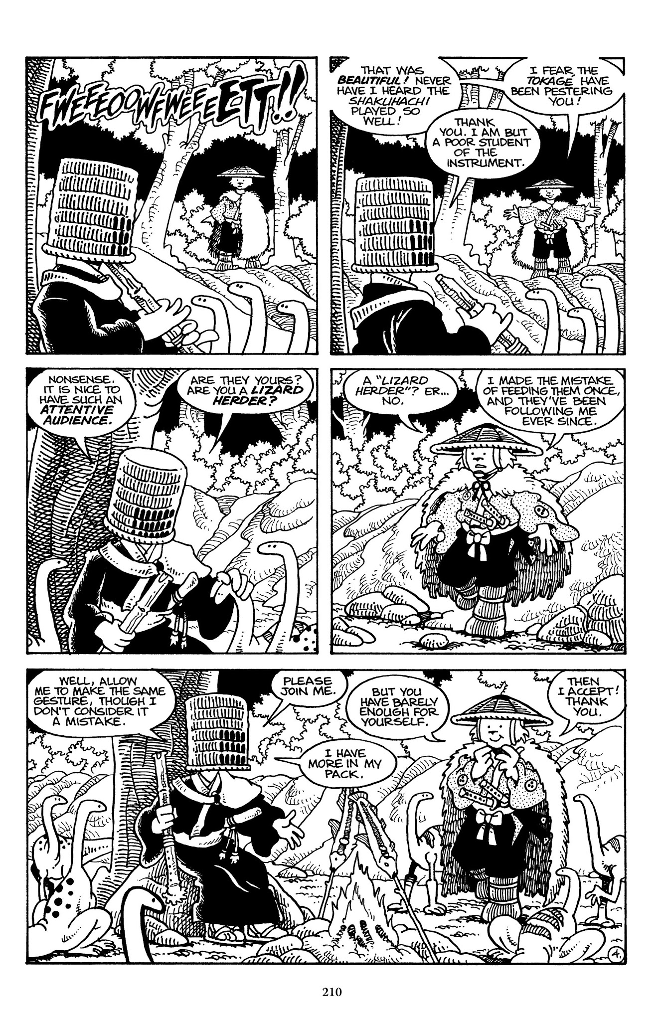 Read online The Usagi Yojimbo Saga comic -  Issue # TPB 1 - 207
