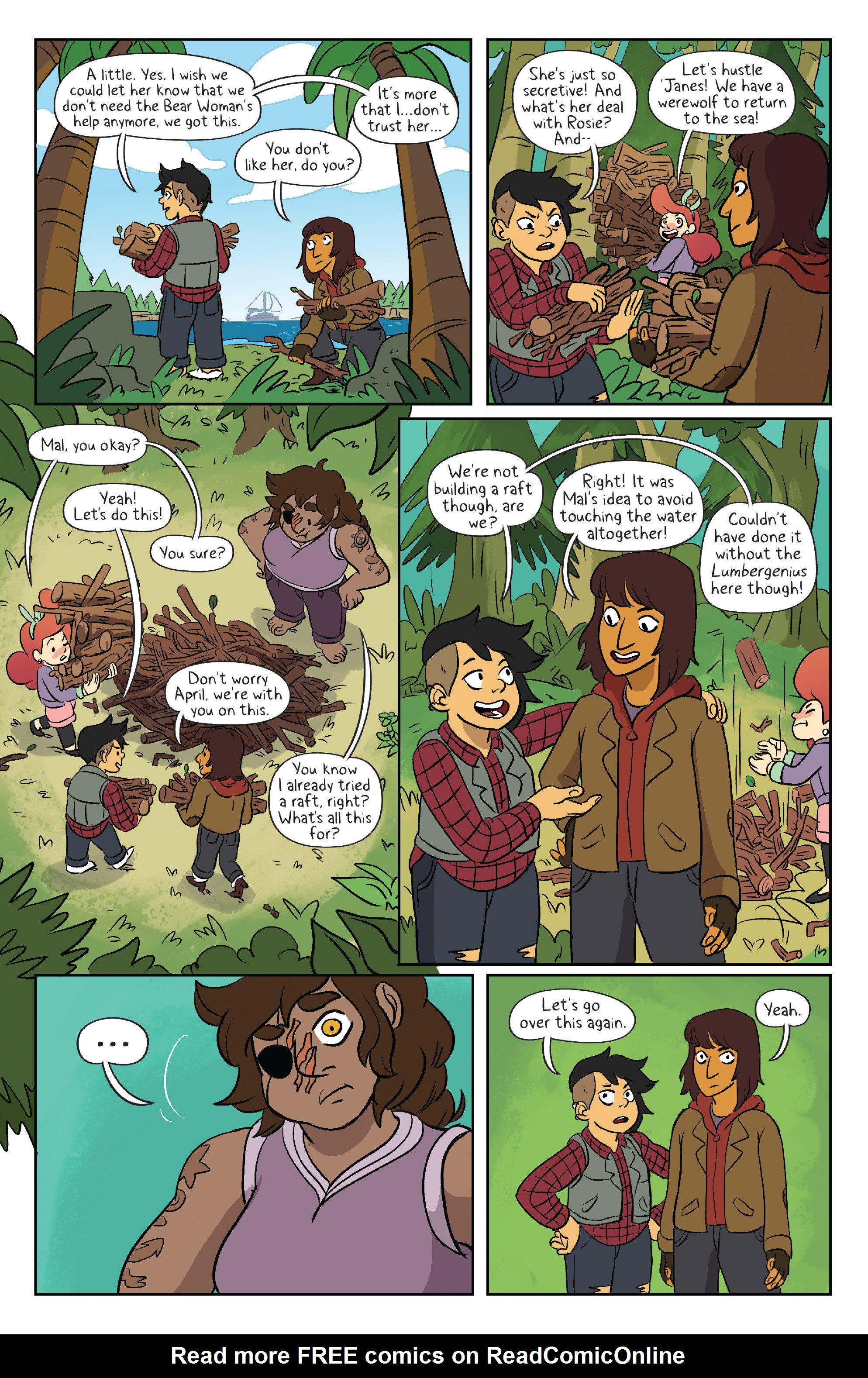 Read online Lumberjanes Vol. 6 comic -  Issue # TPB - 37