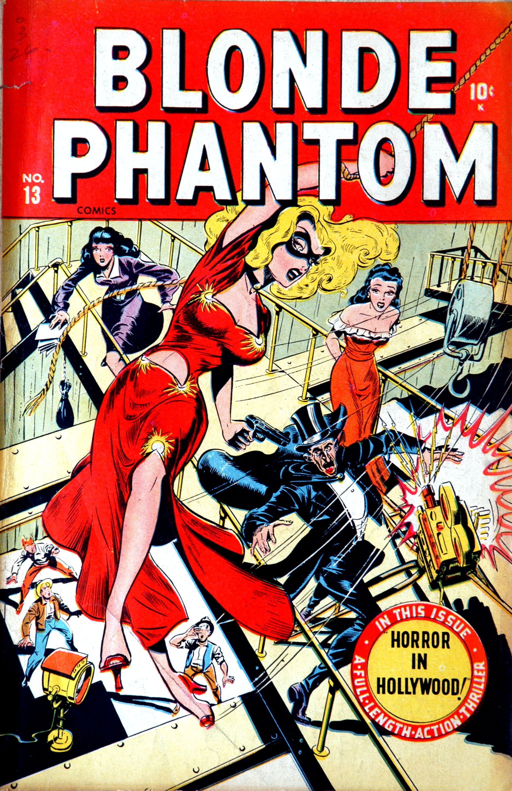 Read online Blonde Phantom Comics comic -  Issue #13 - 1