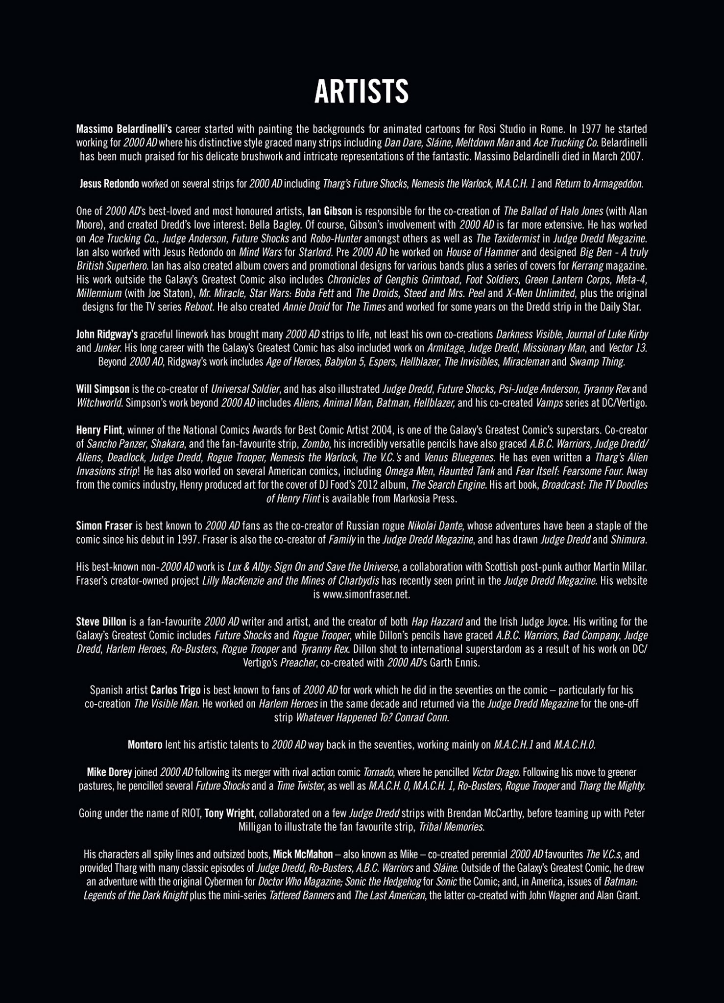 Read online 2000 AD Presents comic -  Issue # TPB - 290