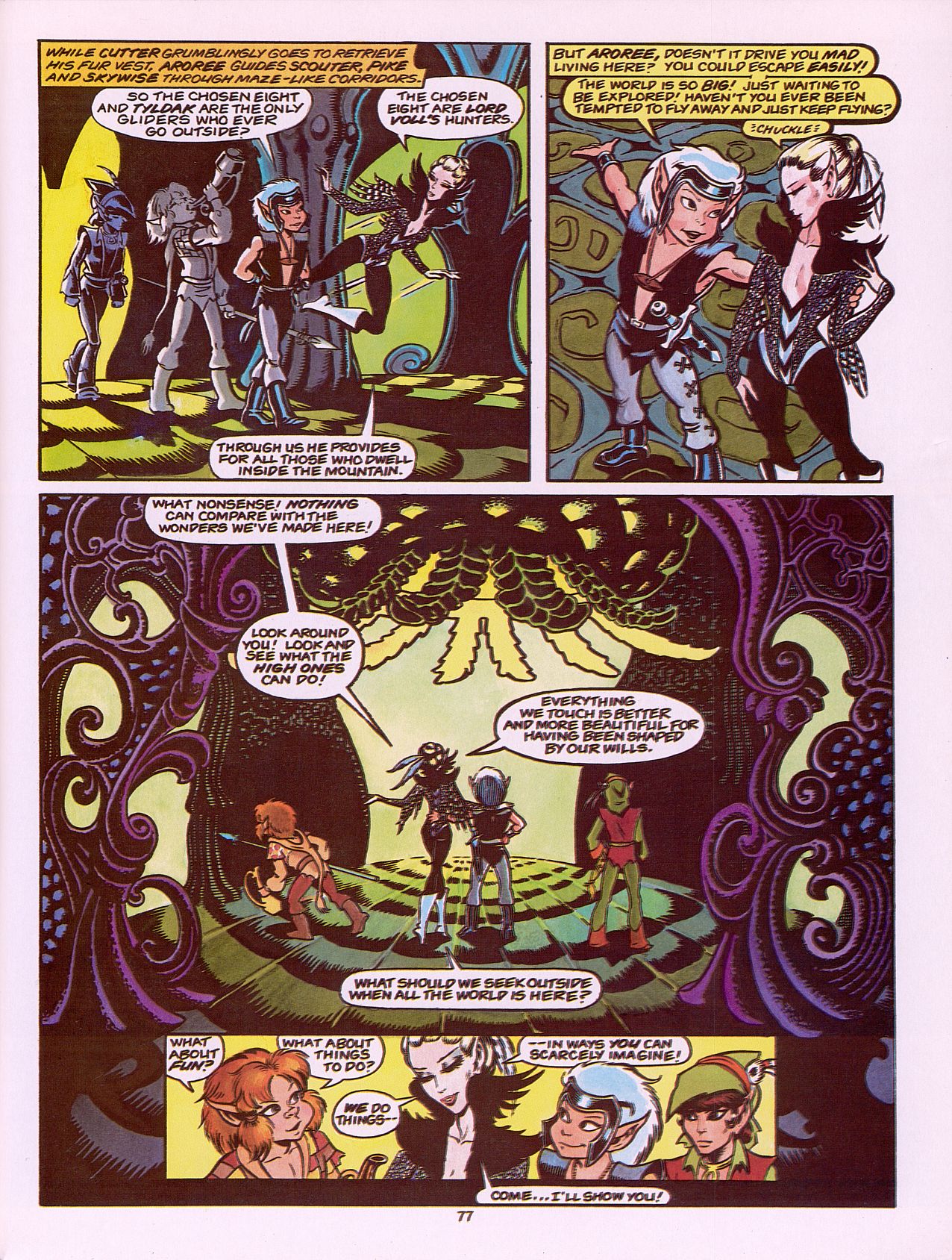 Read online ElfQuest (Starblaze Edition) comic -  Issue # TPB 3 - 83