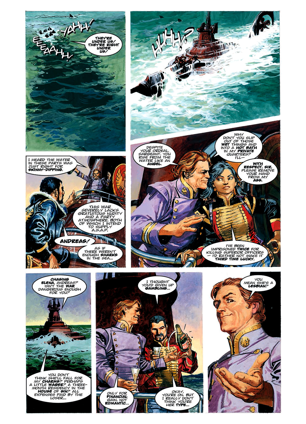 Read online Nikolai Dante comic -  Issue # TPB 5 - 57