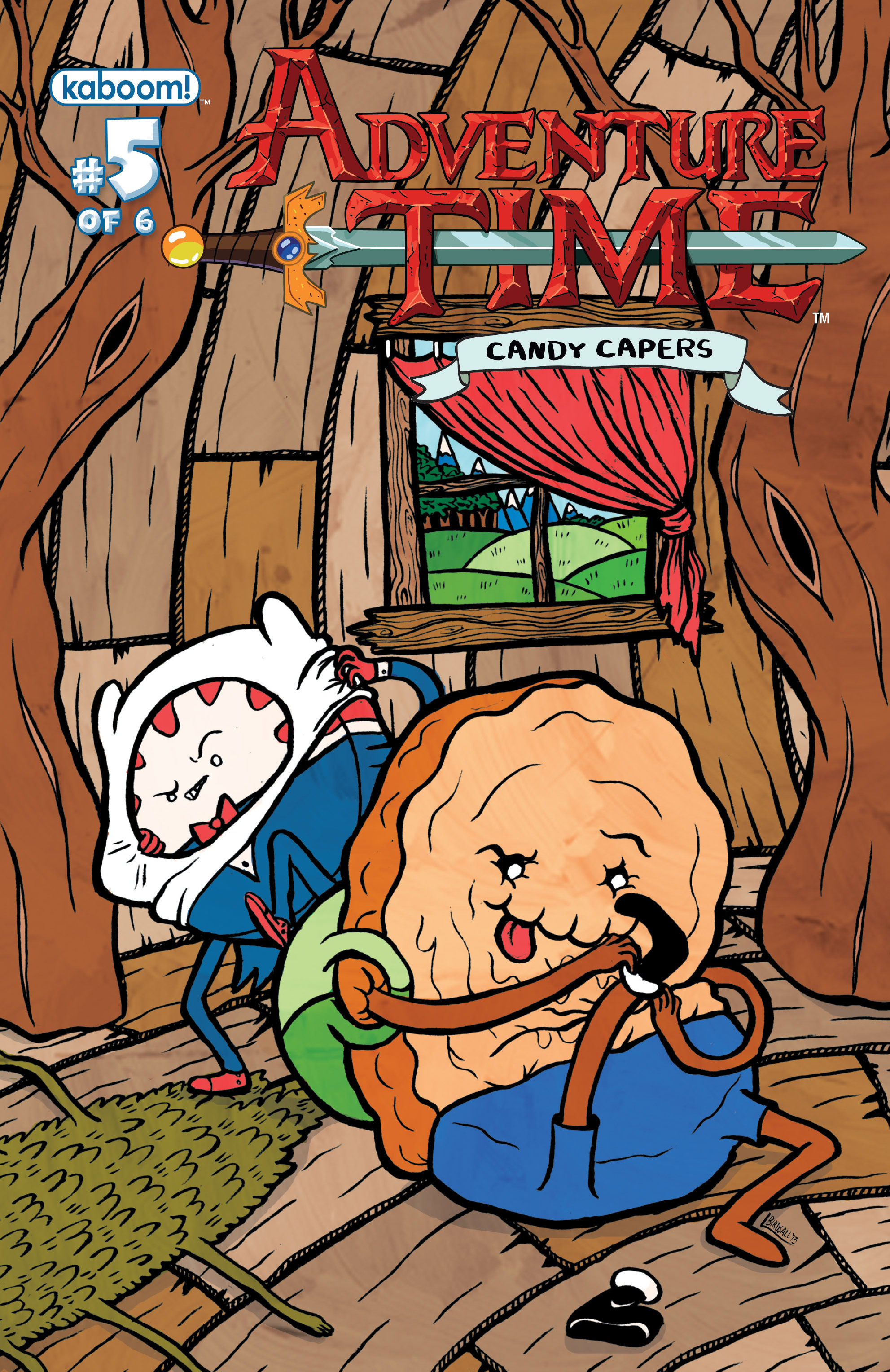 Read online Adventure Time: Candy Capers comic -  Issue #5 - 1