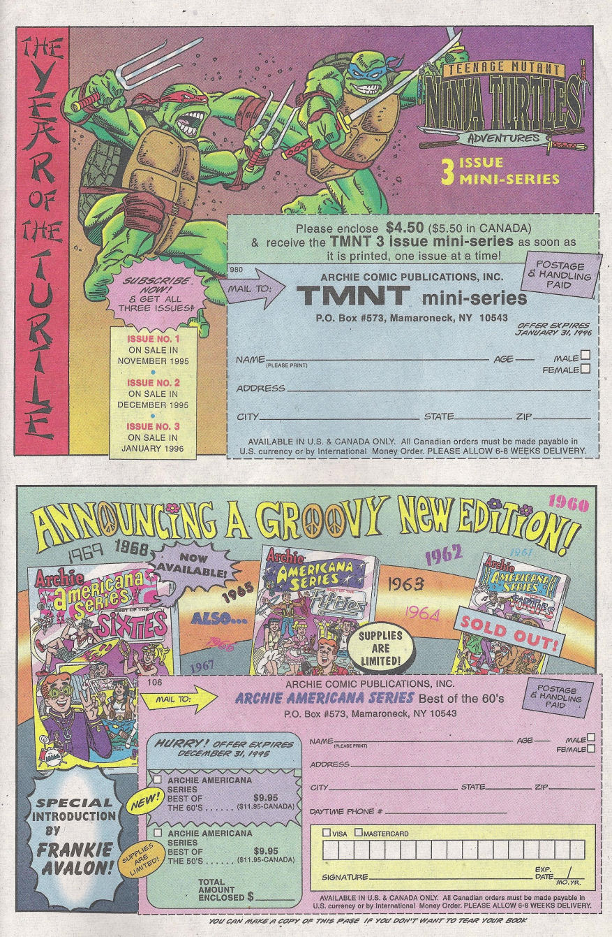 Teenage Mutant Ninja Turtles Adventures (1996) Issue #1 #1 - English 33