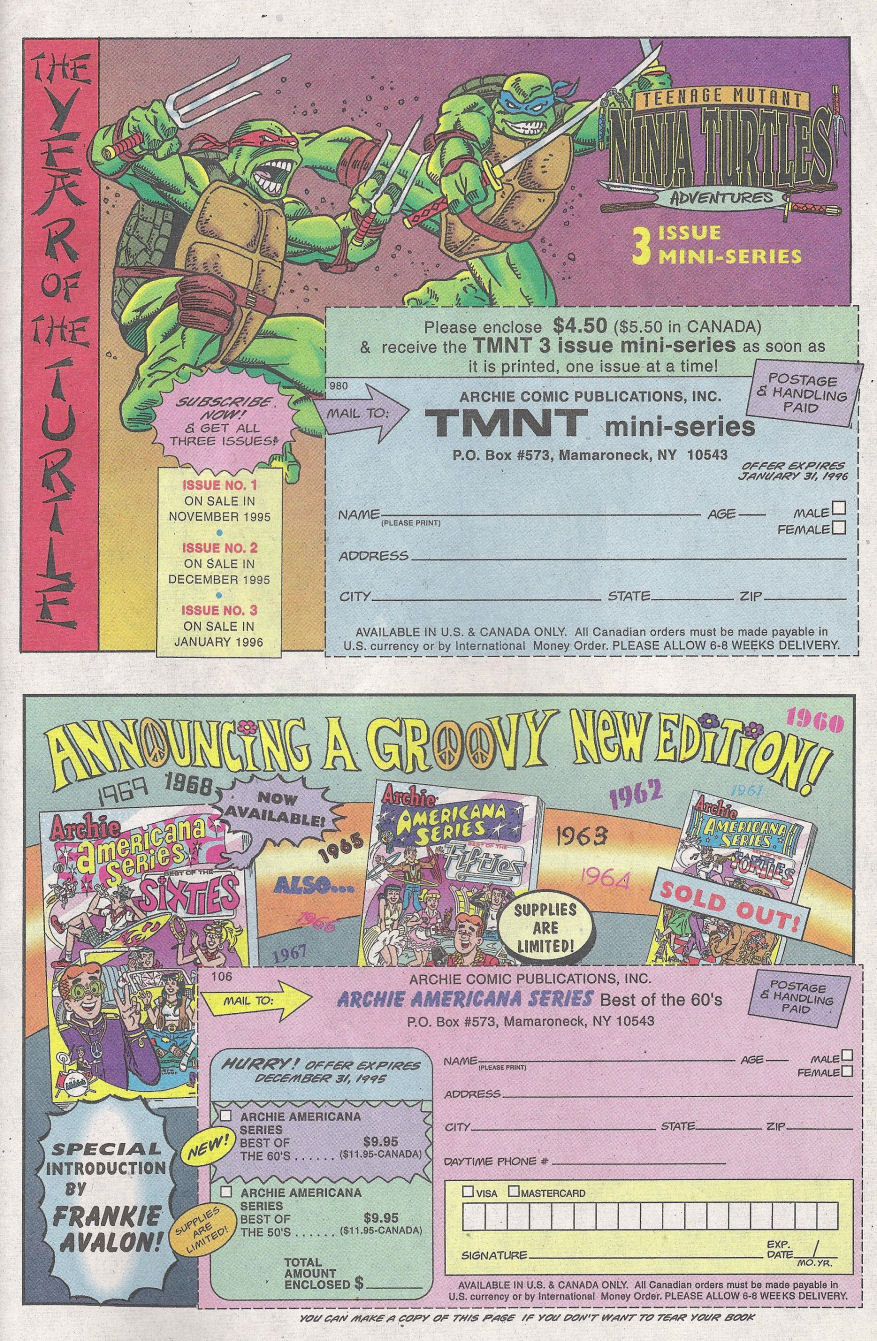 Read online Teenage Mutant Ninja Turtles Adventures (1996) comic -  Issue #1 - 33