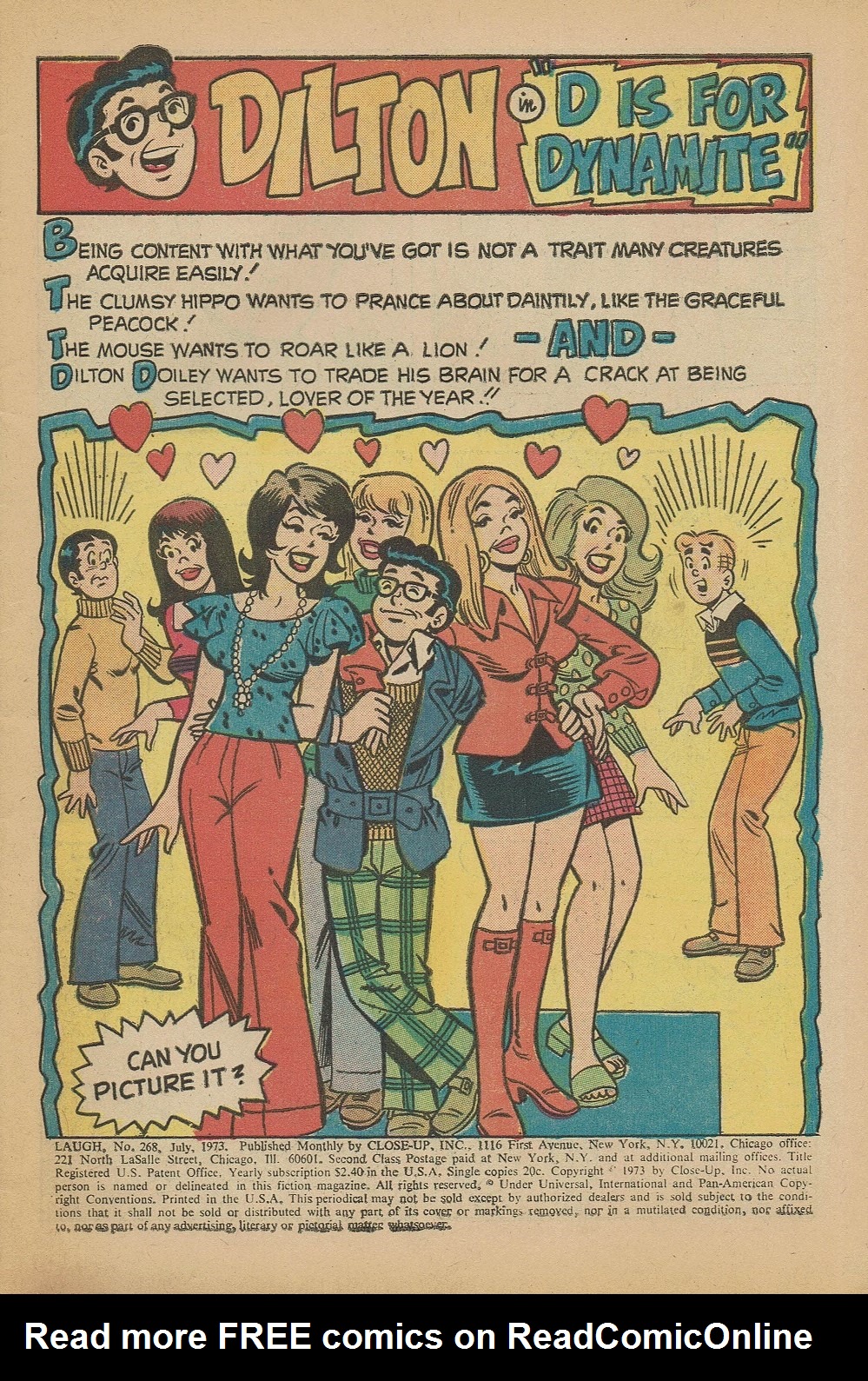 Read online Laugh (Comics) comic -  Issue #268 - 3