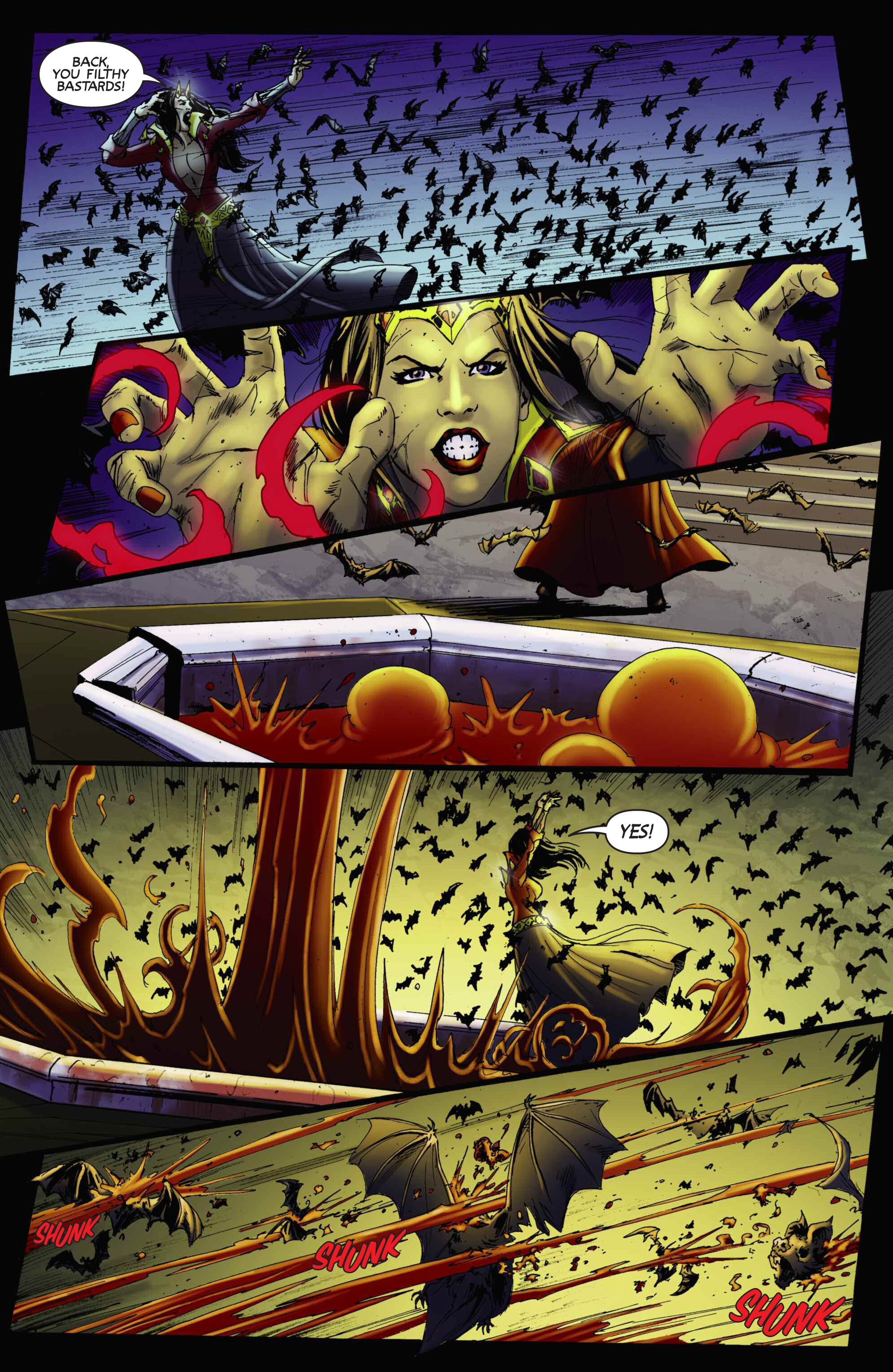 Read online Blood Queen Vs. Dracula comic -  Issue #3 - 6