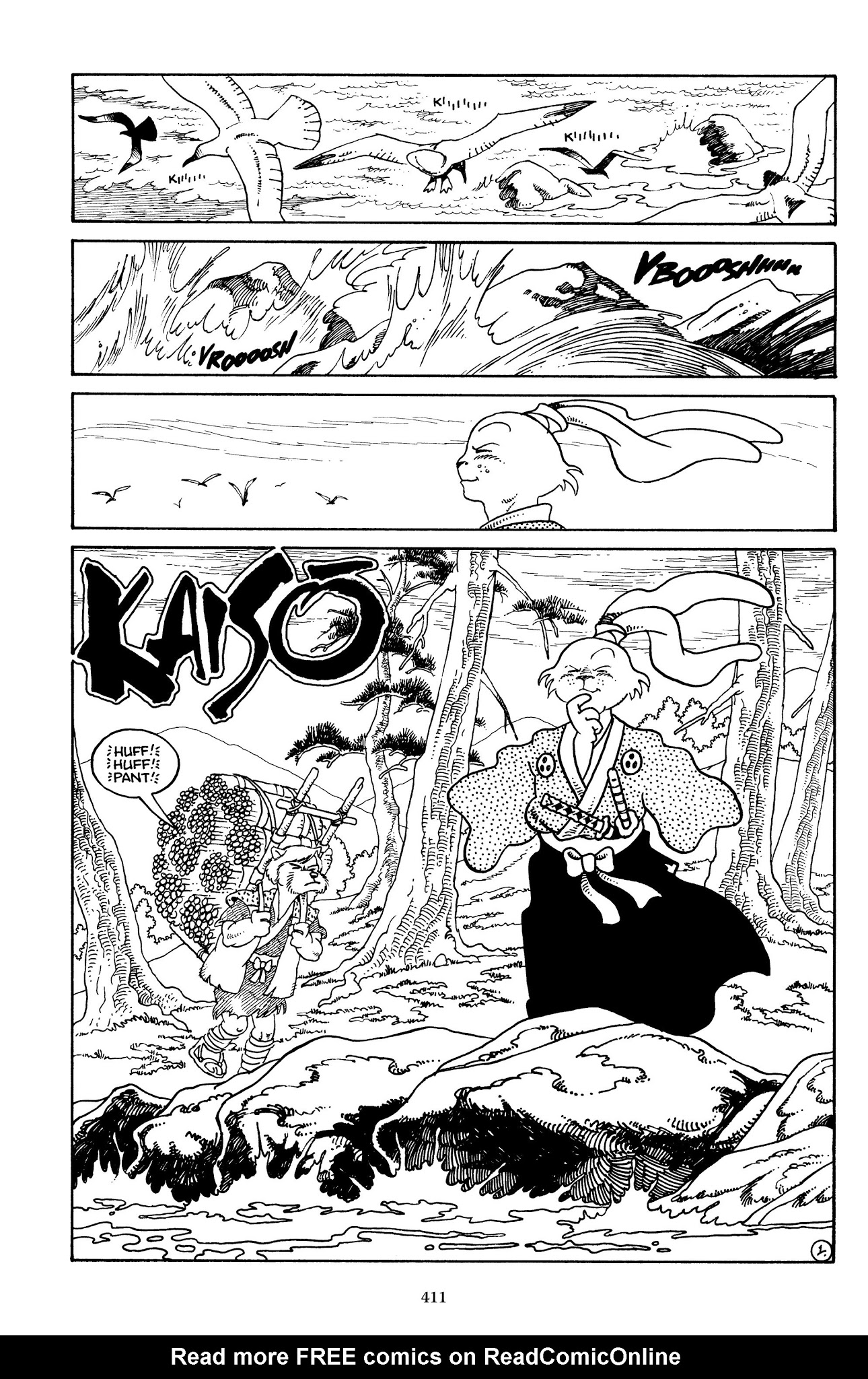 Read online The Usagi Yojimbo Saga comic -  Issue # TPB 1 - 401