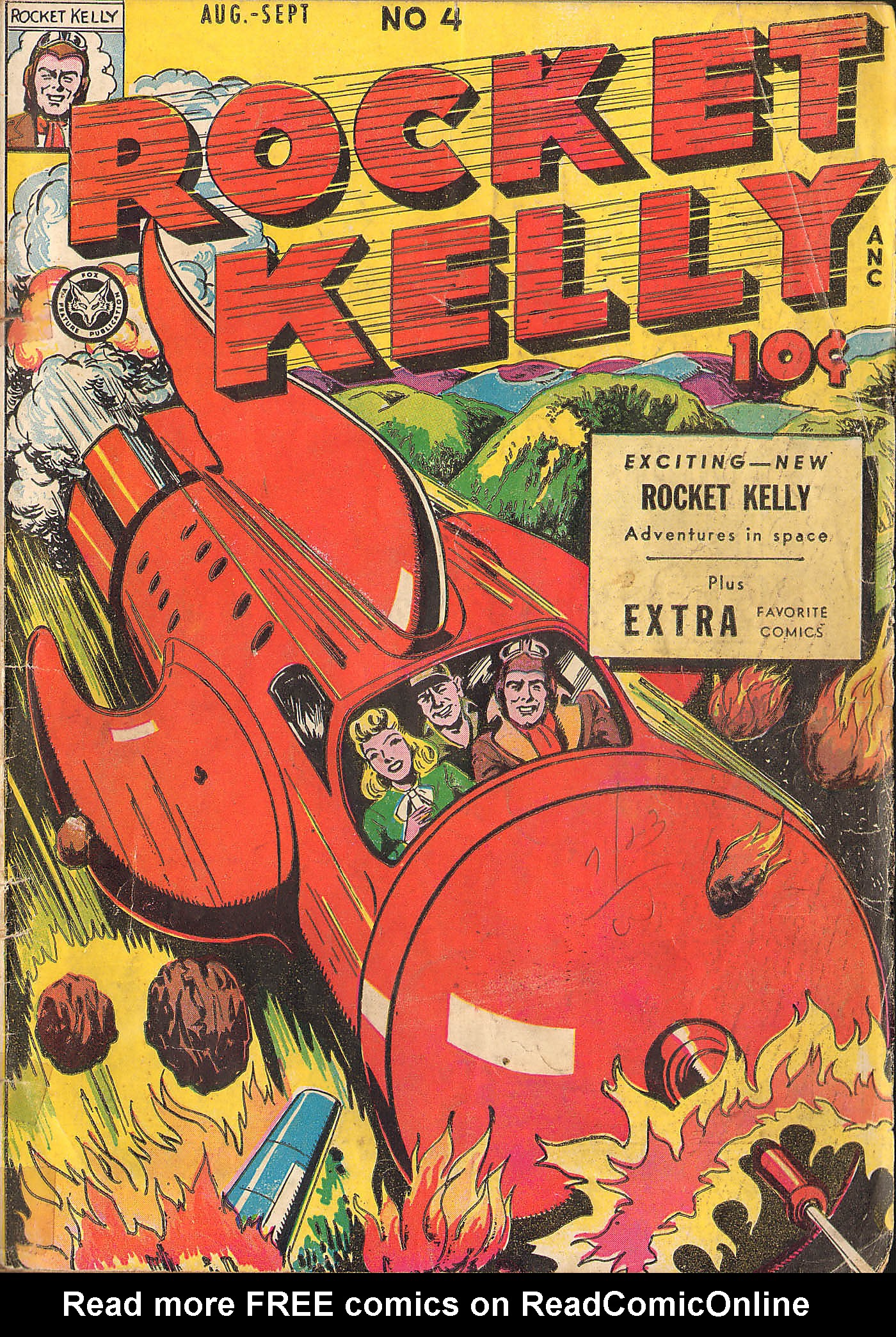 Read online Rocket Kelly (1945) comic -  Issue #4 - 1
