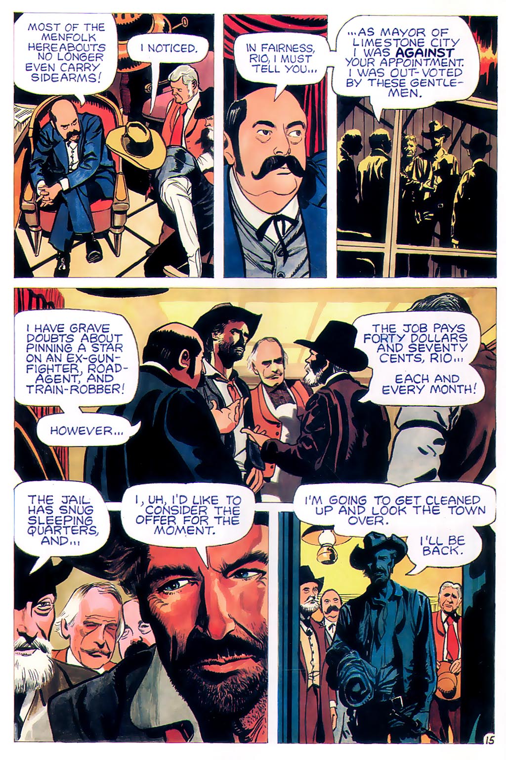 Read online Marvel Graphic Novel comic -  Issue #60 - Rio Rides Again - 17