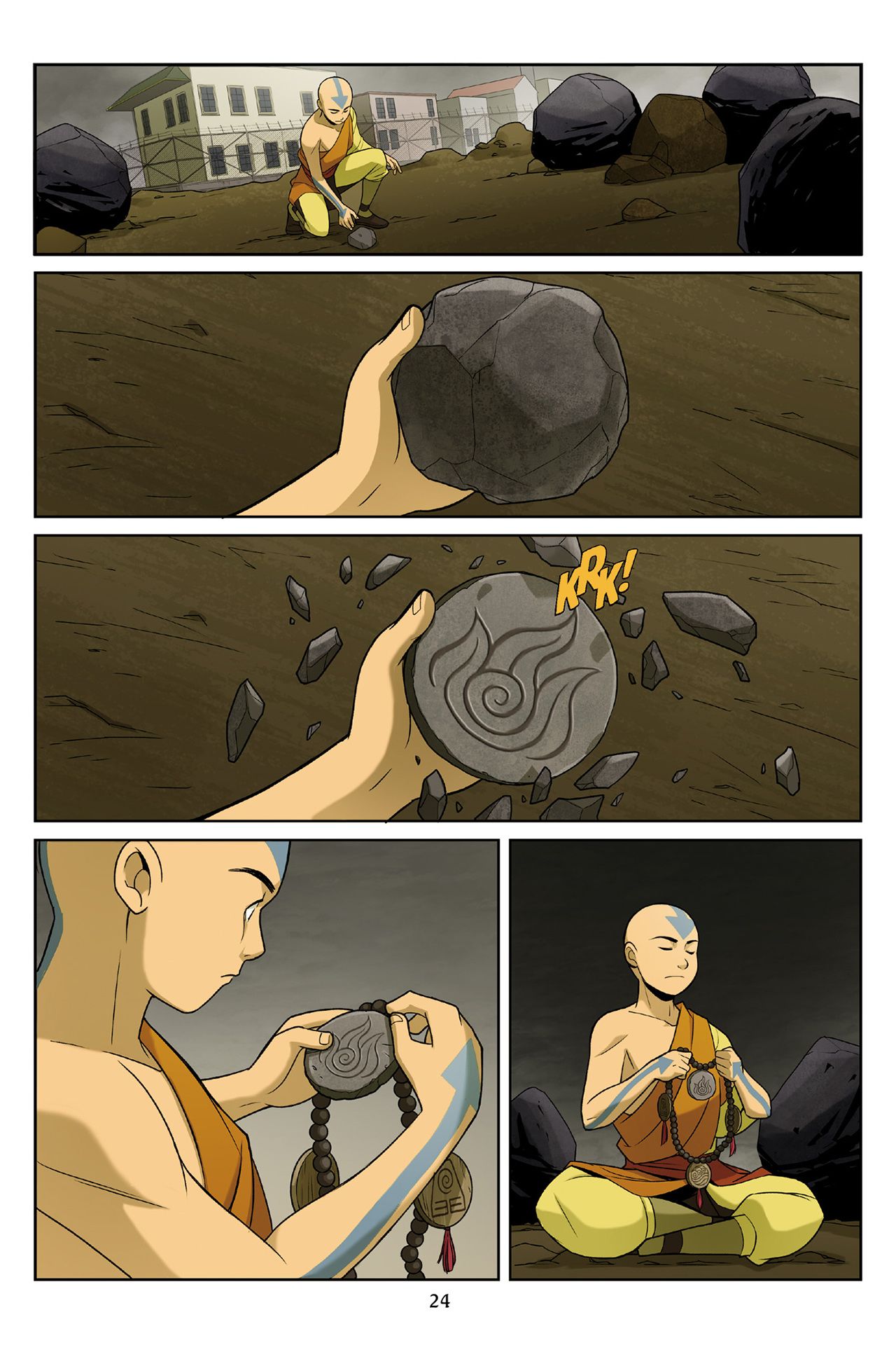 Read online Nickelodeon Avatar: The Last Airbender - The Rift comic -  Issue # Part 3 - 25