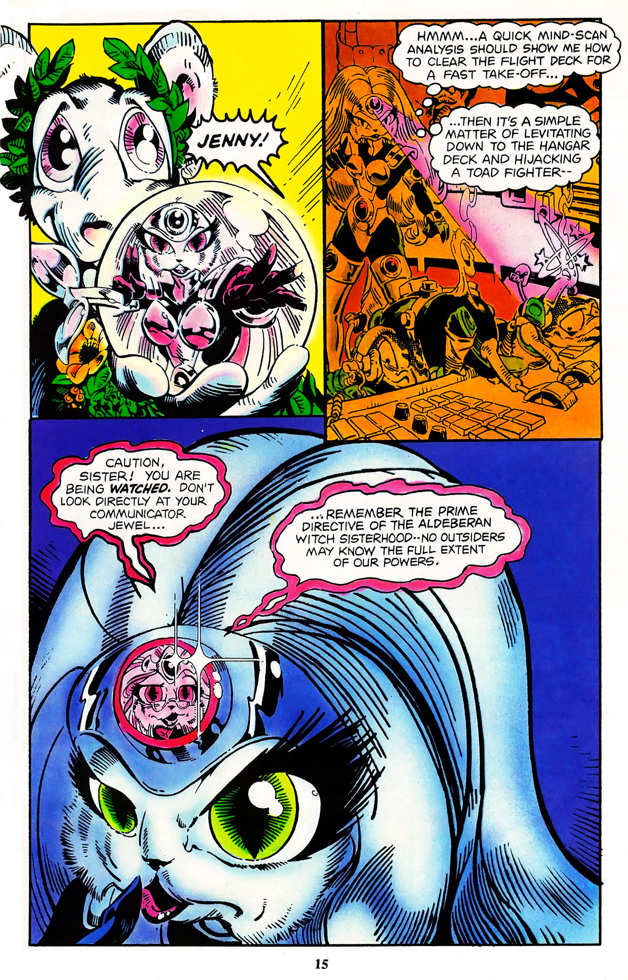 Read online Bucky O'Hare (1991) comic -  Issue #4 - 15