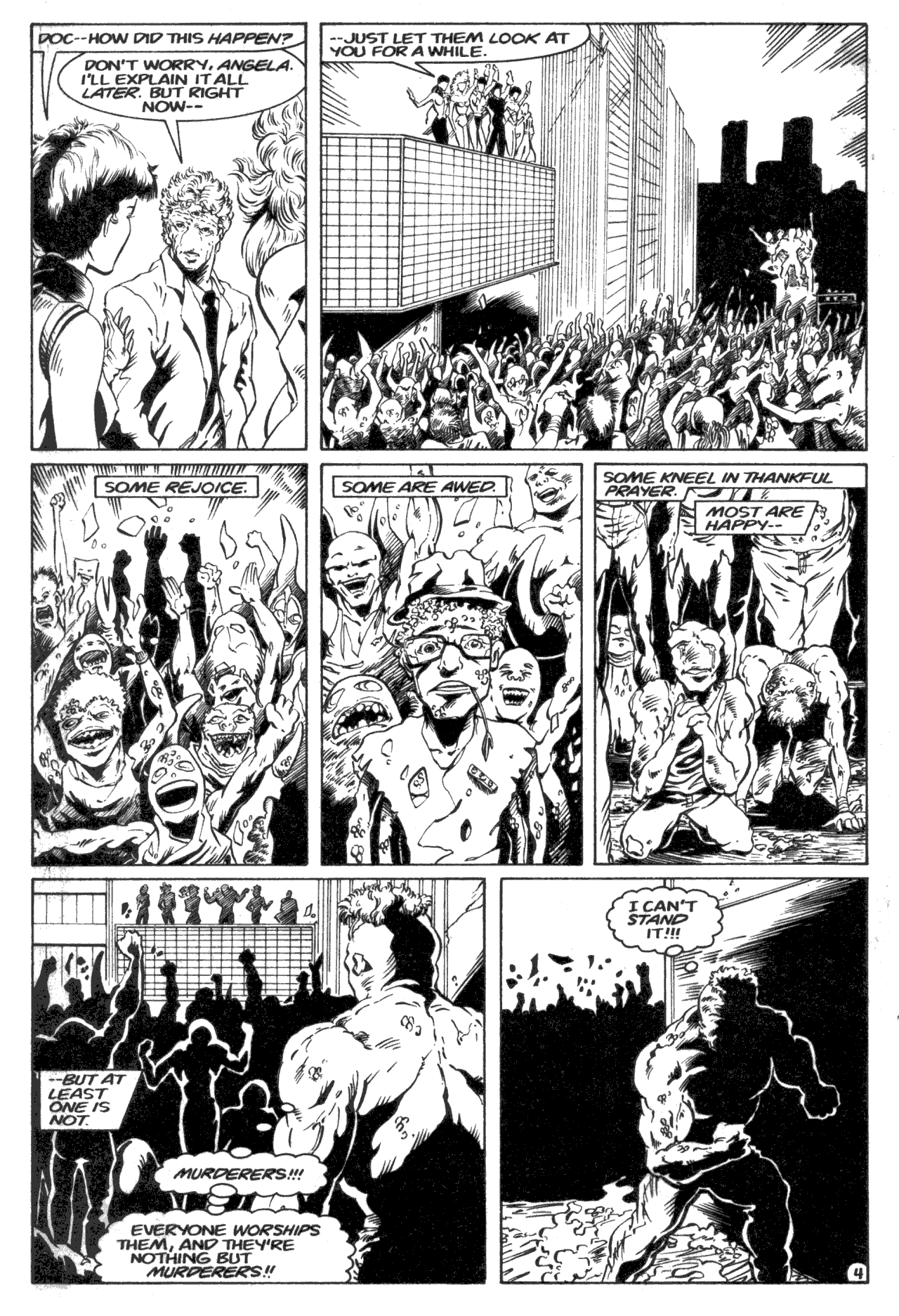 Read online Ex-Mutants (1986) comic -  Issue #6 - 9