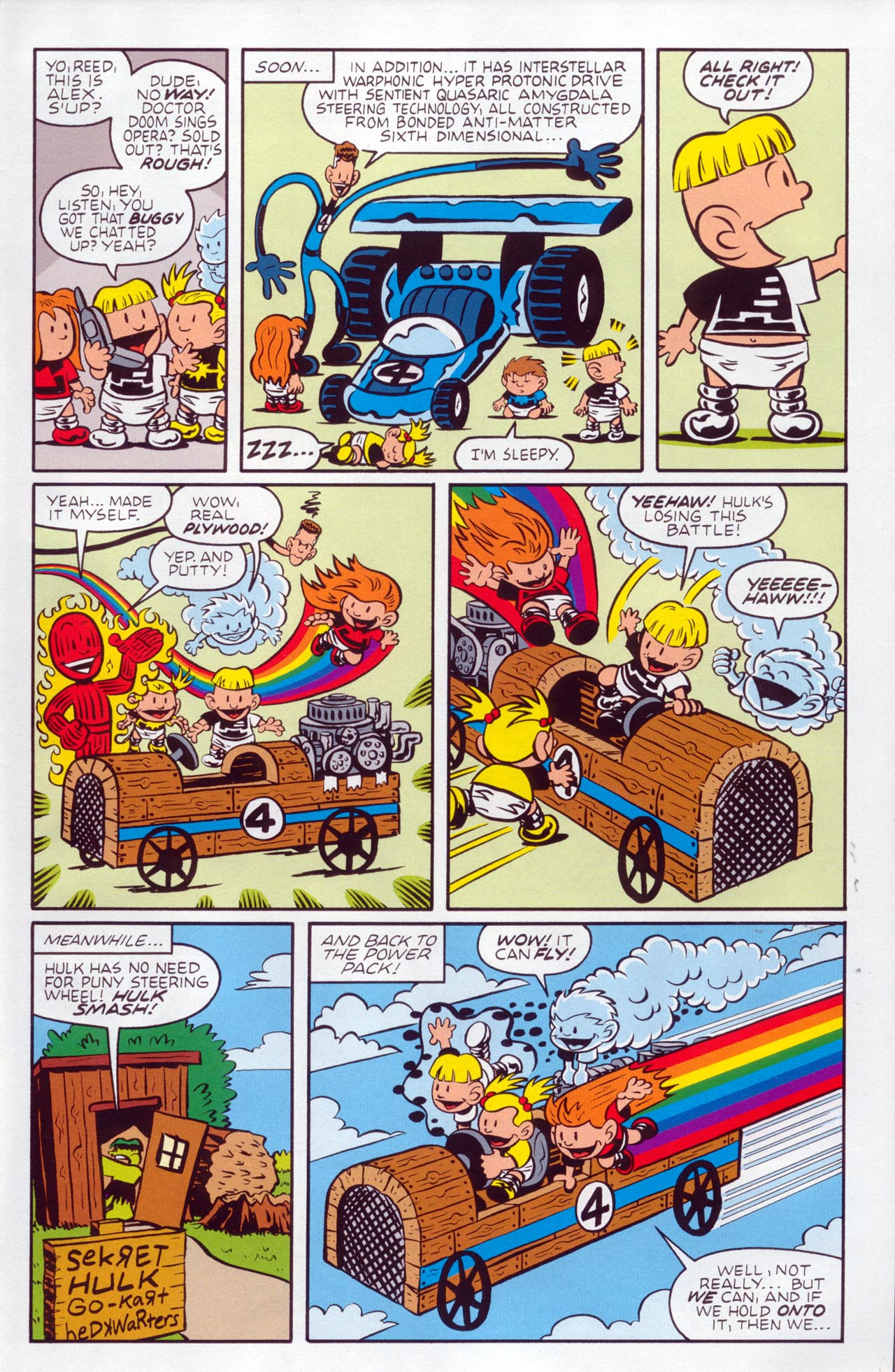 Read online Hulk and Power Pack comic -  Issue #1 - 24