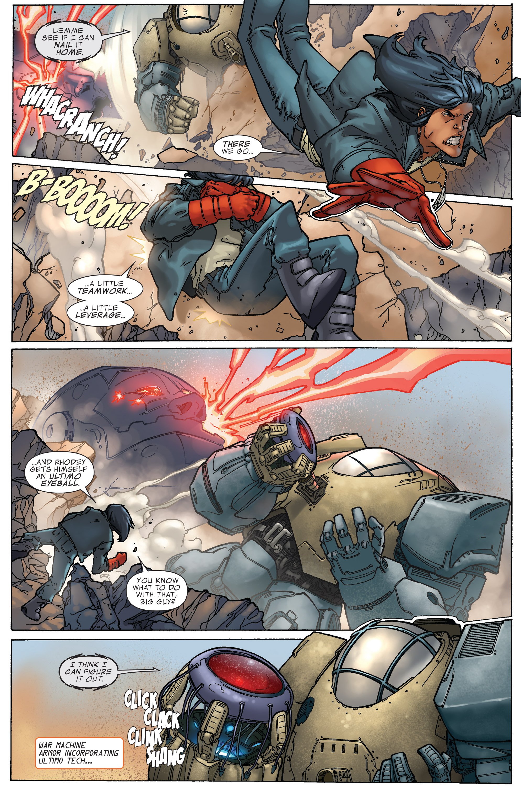 Read online War Machine (2009) comic -  Issue #7 - 17