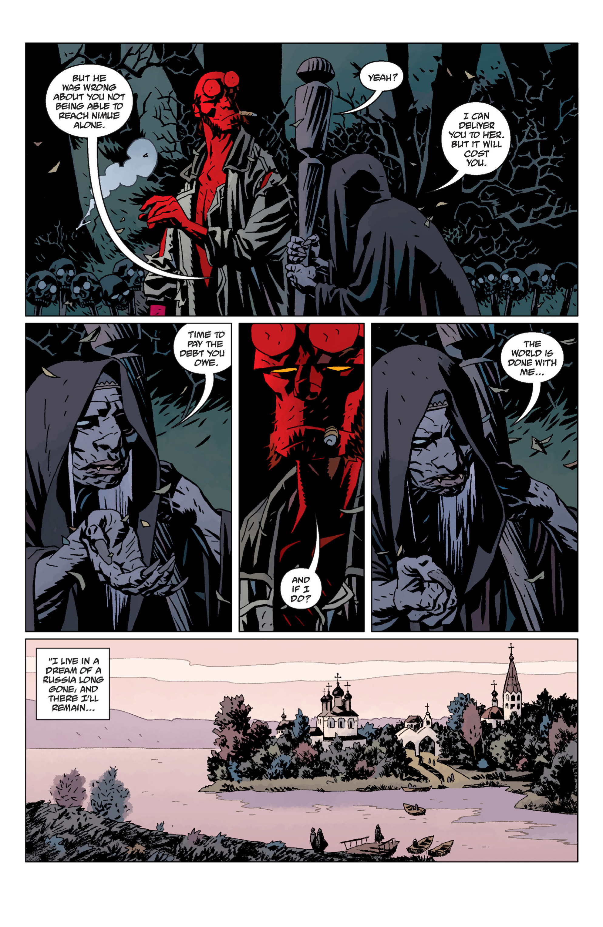 Read online Hellboy comic -  Issue #12 - 77