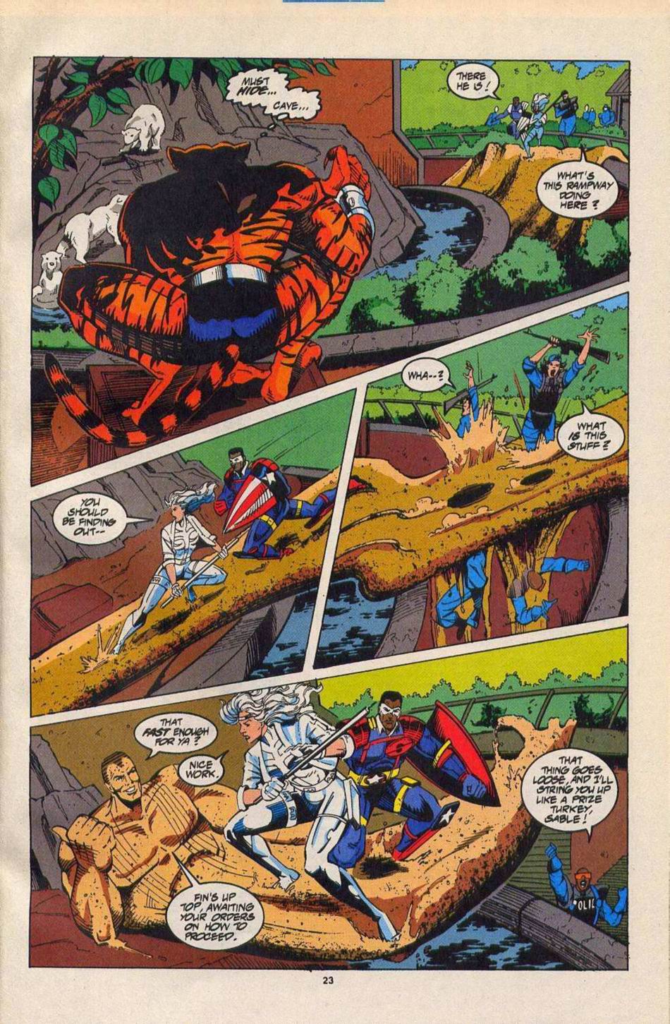 Read online Silver Sable and the Wild Pack comic -  Issue #27 - 19