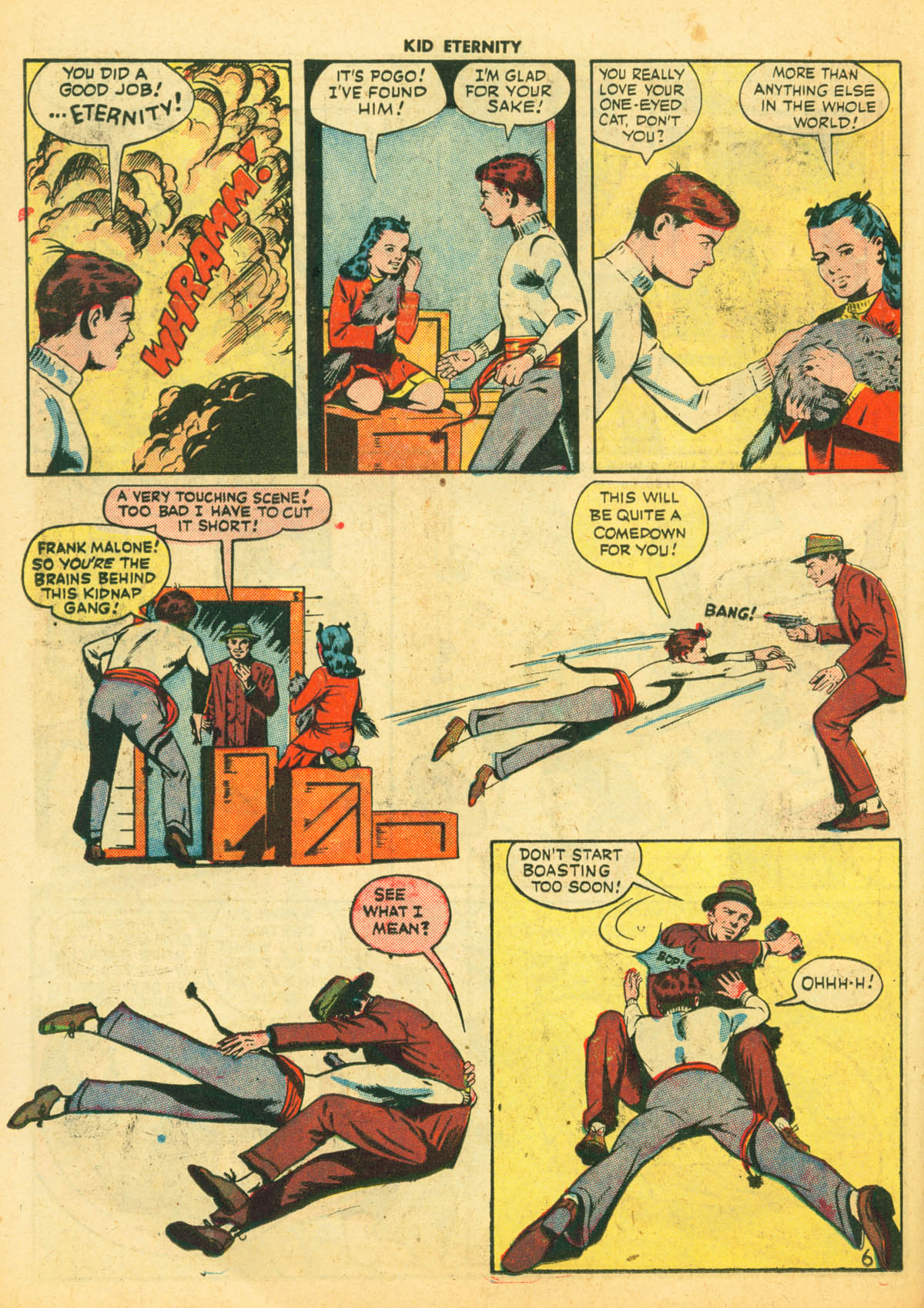 Read online Kid Eternity (1946) comic -  Issue #2 - 20