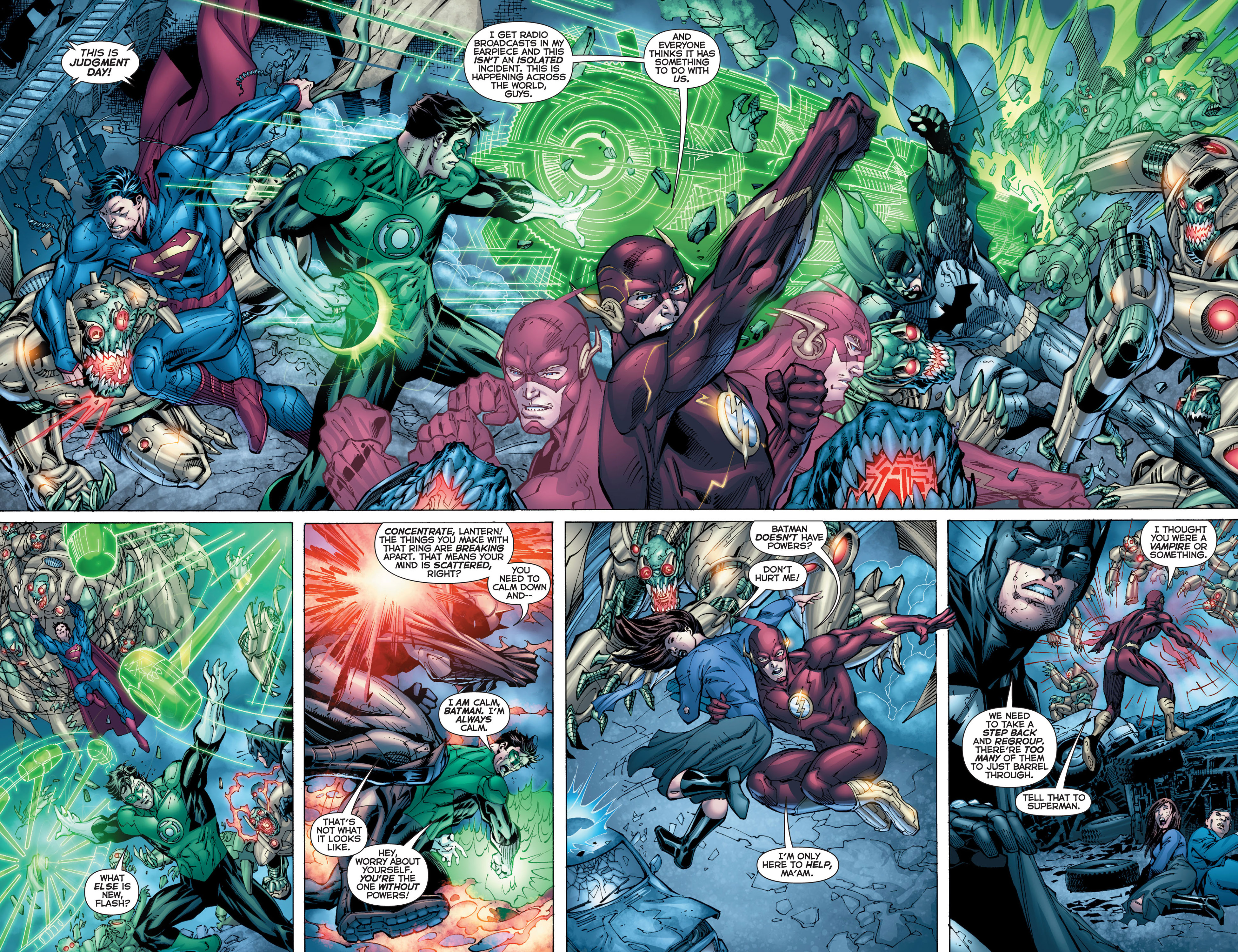 Read online Justice League (2011) comic -  Issue #3 - 12