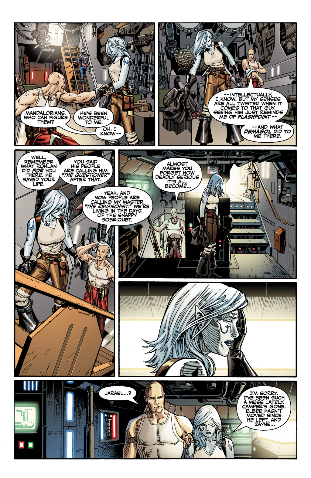 Read online Star Wars: Knights Of The Old Republic comic -  Issue #23 - 19