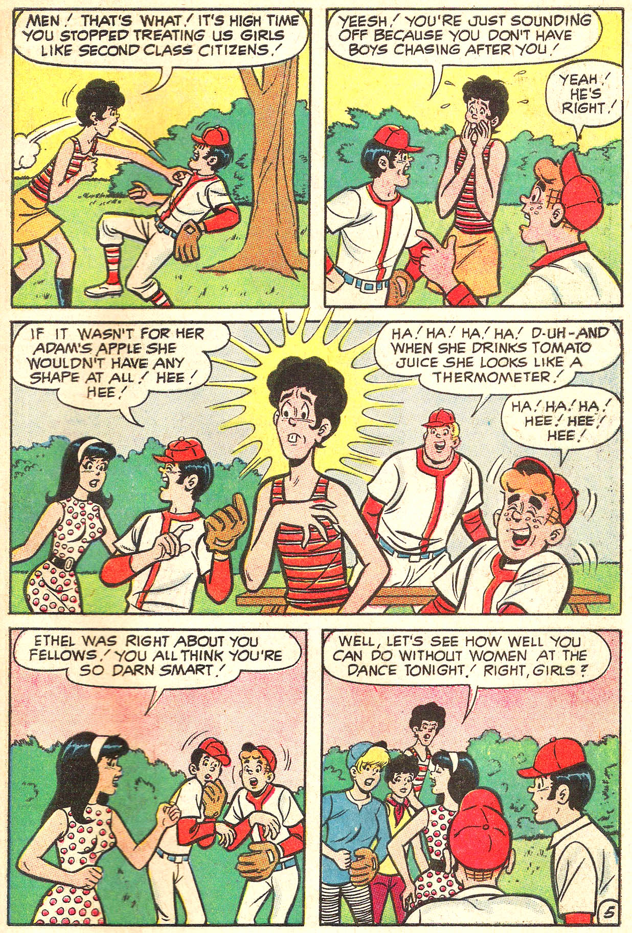 Read online Archie's TV Laugh-Out comic -  Issue #8 - 47