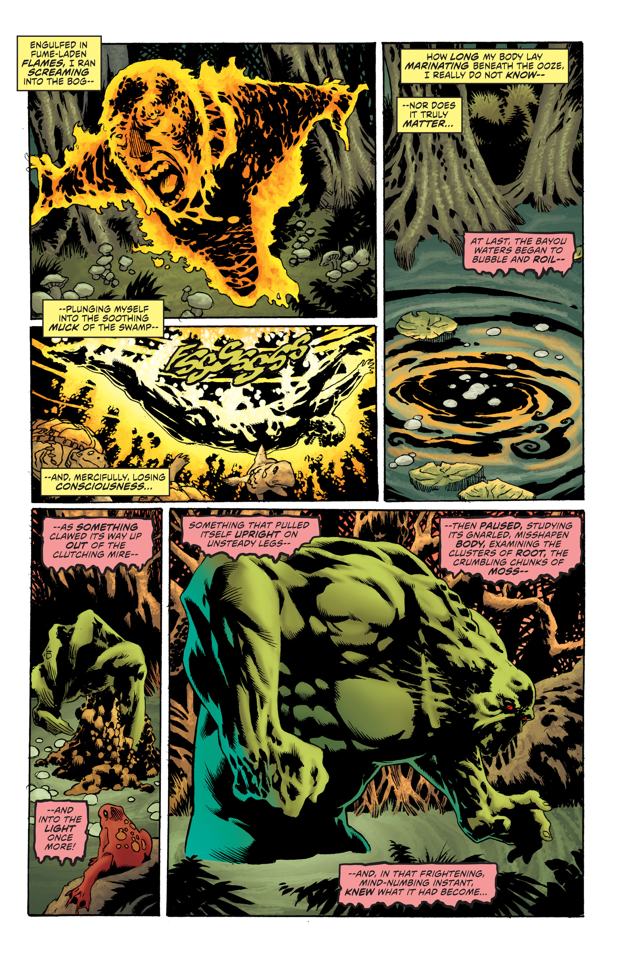 Read online Convergence Swamp Thing comic -  Issue #1 - 4