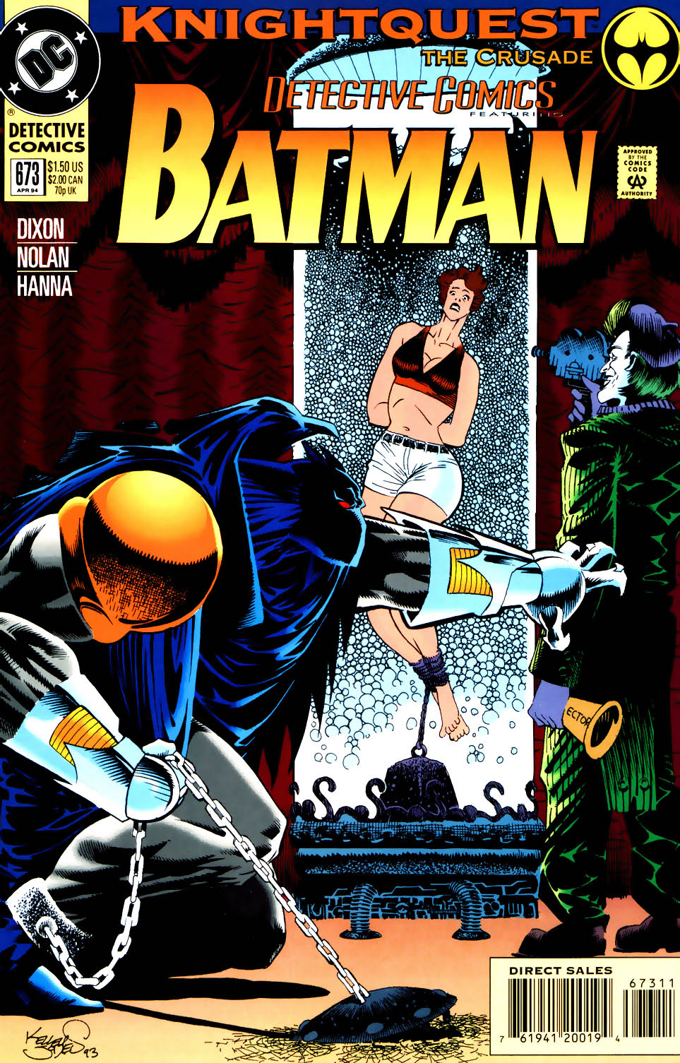 <{ $series->title }} issue Batman: Knightfall The Crusade - Issue #18 - Page 1
