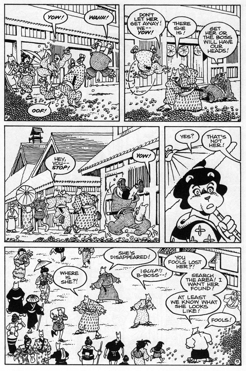 Read online Usagi Yojimbo (1996) comic -  Issue #50 - 7