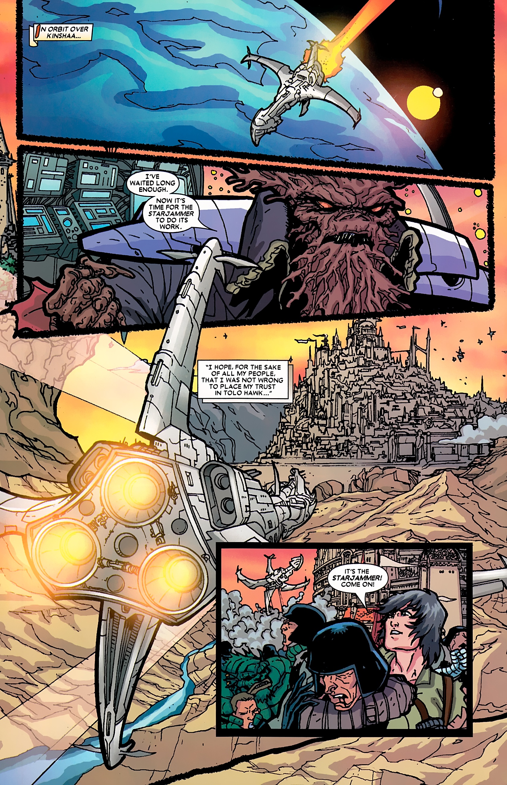 Read online Starjammers (2004) comic -  Issue #6 - 17