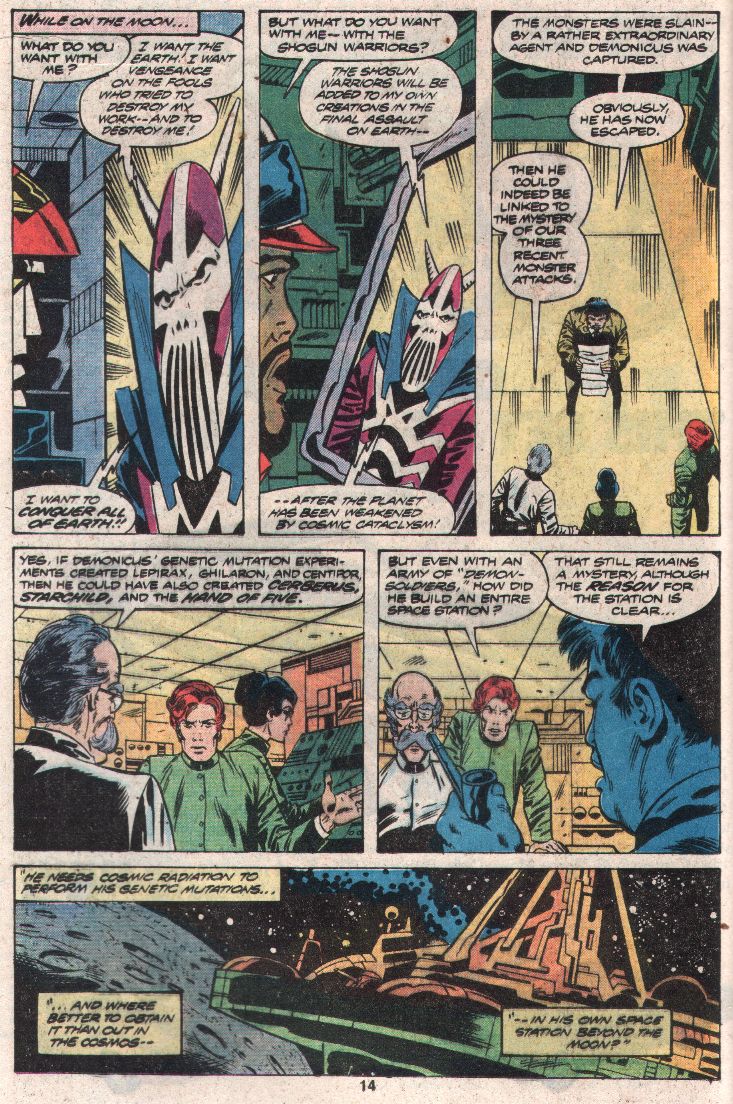 Read online Shogun Warriors comic -  Issue #13 - 10