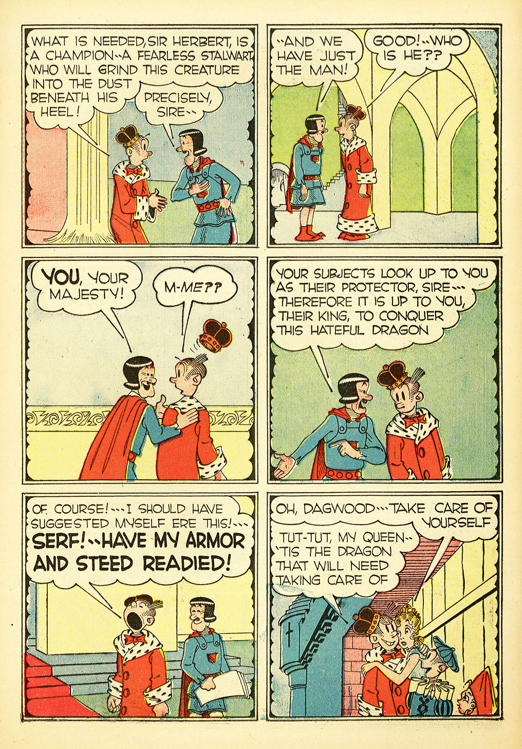 Read online Blondie Comics (1947) comic -  Issue #8 - 15