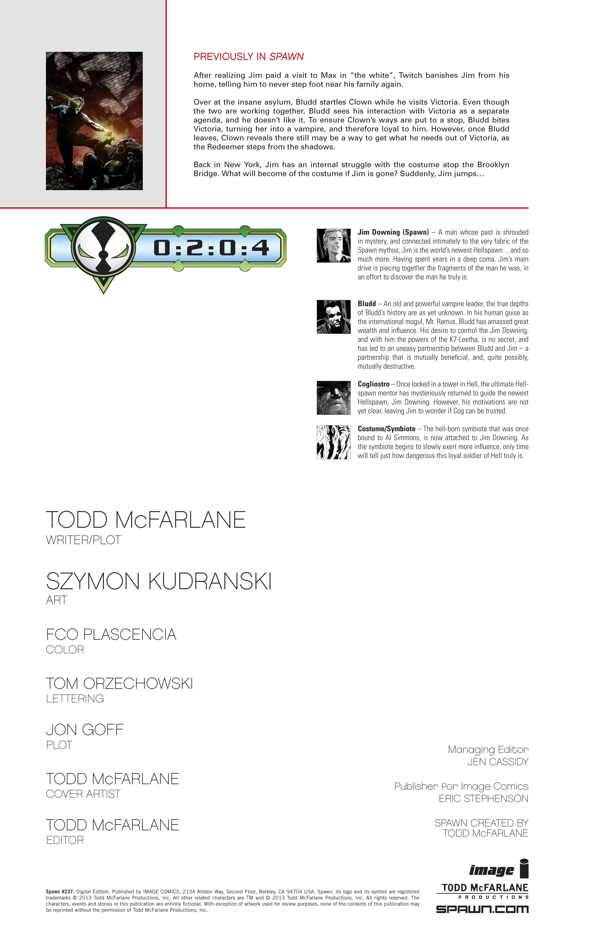 Read online Spawn comic -  Issue #237 - 2
