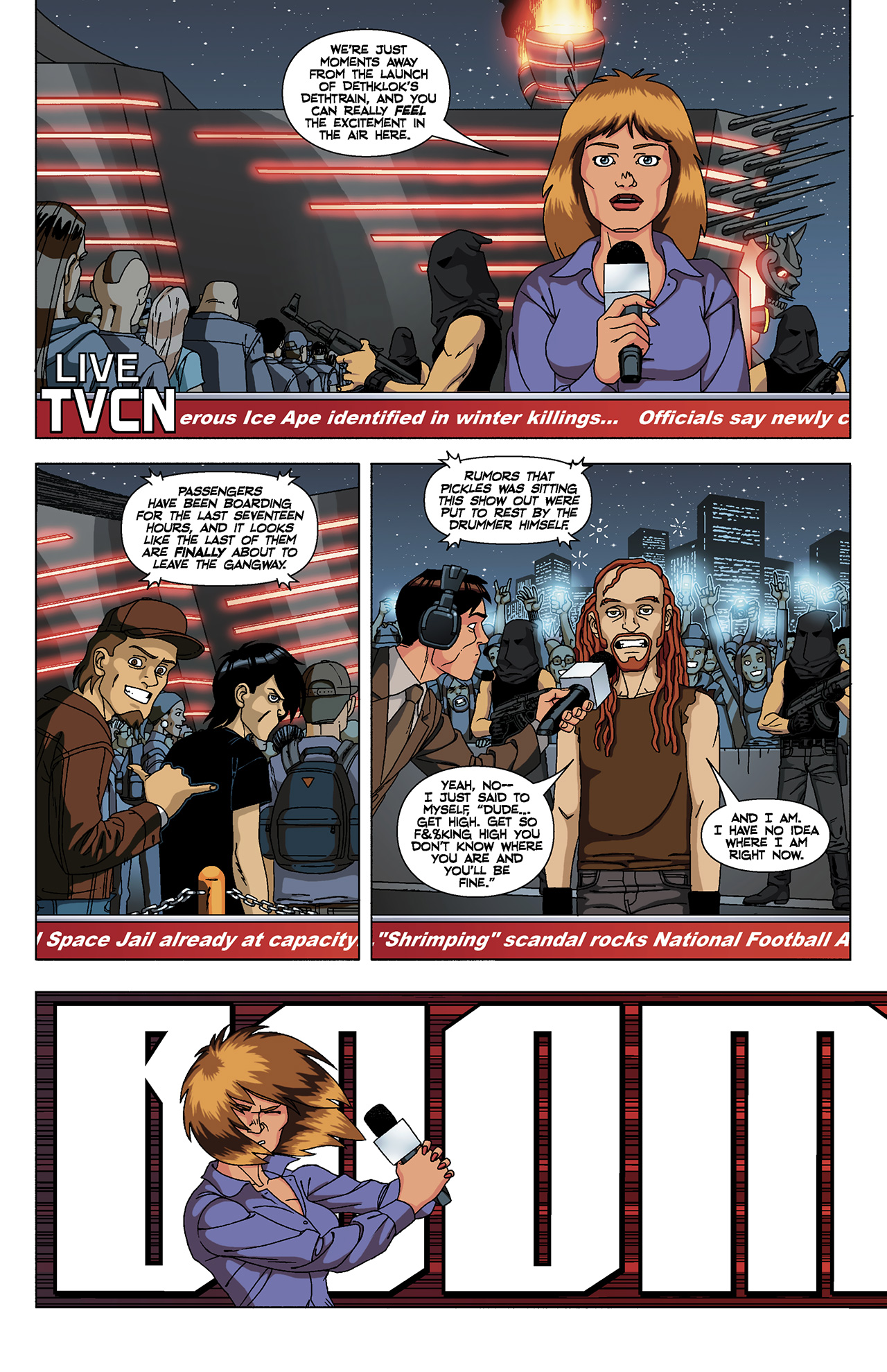 Read online Dethklok comic -  Issue #3 - 14