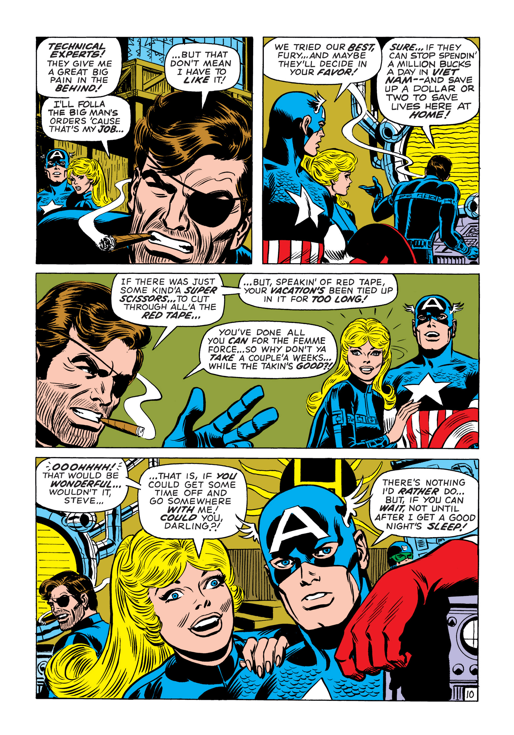 Read online Marvel Masterworks: Captain America comic -  Issue # TPB 6 (Part 2) - 74