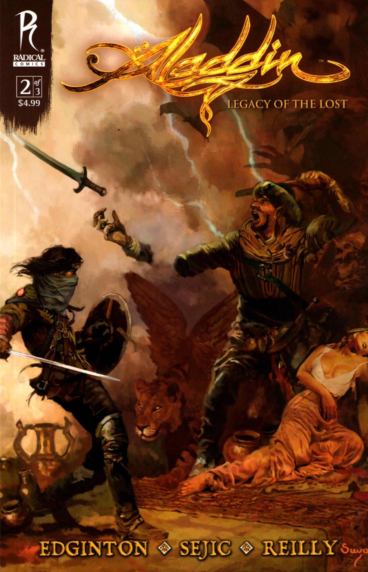 Read online Aladdin: Legacy Of The Lost comic -  Issue #2 - 1